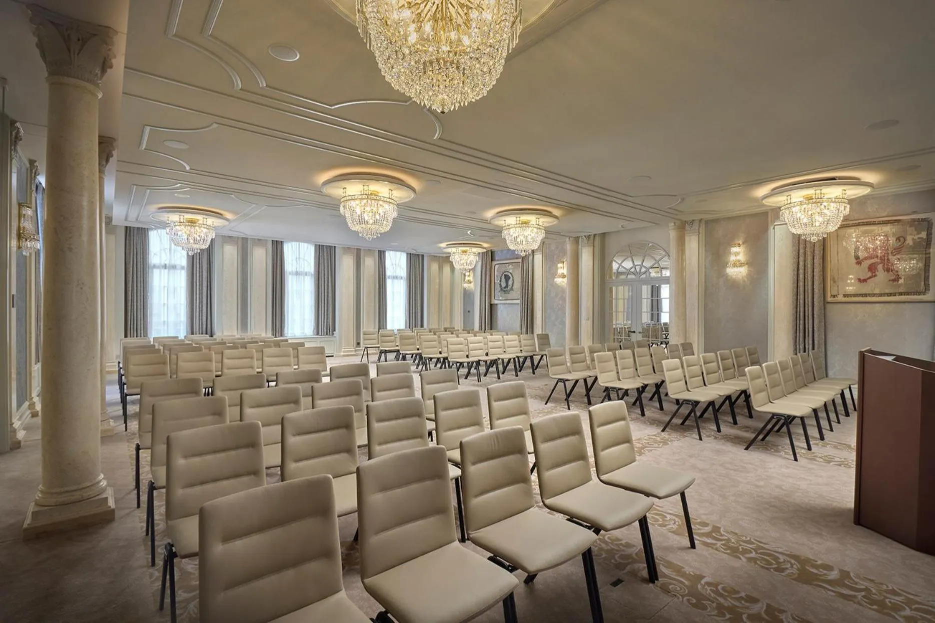 Meeting/conference room in Mandarin Oriental Savoy, Zurich