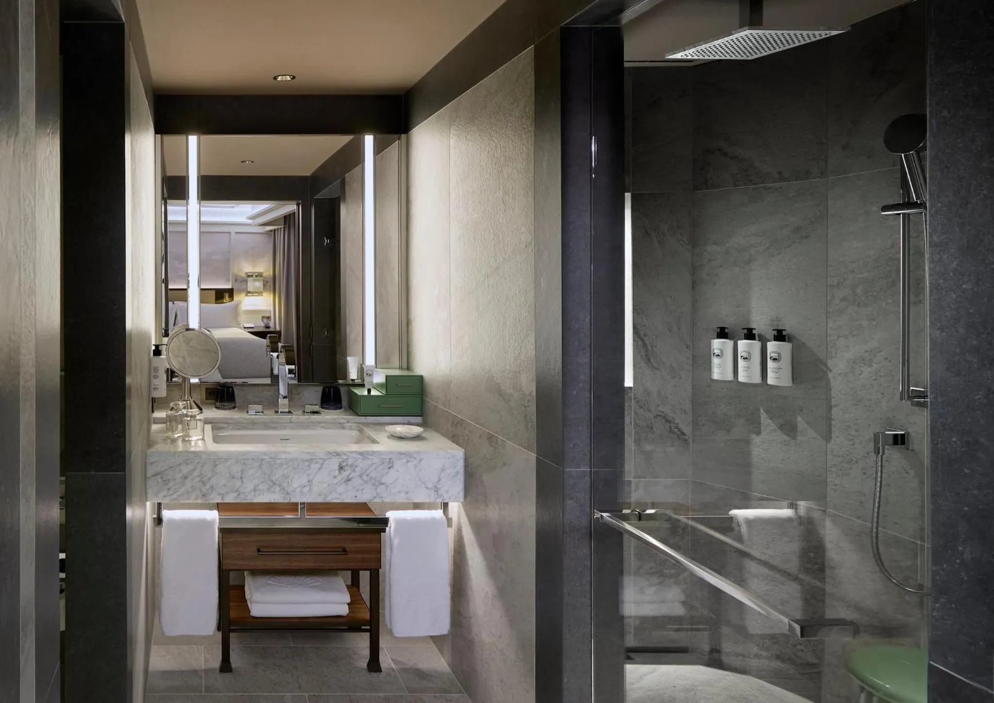 Bedroom in Mandarin Oriental Savoy, Zurich