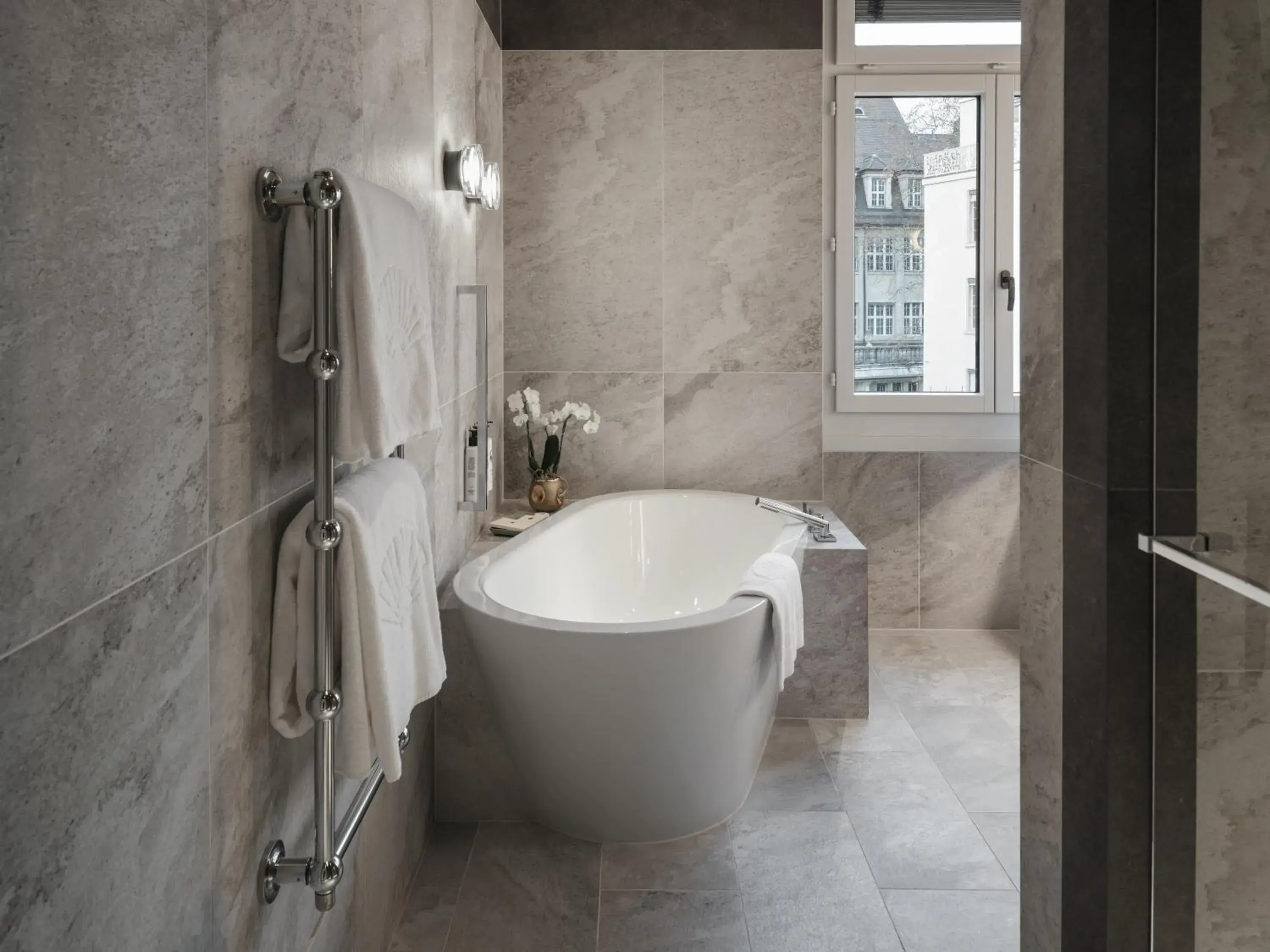 Corner Suite with Balcony in Mandarin Oriental Savoy, Zurich Corner Suite with Balcony in Mandarin Oriental Savoy, Zurich