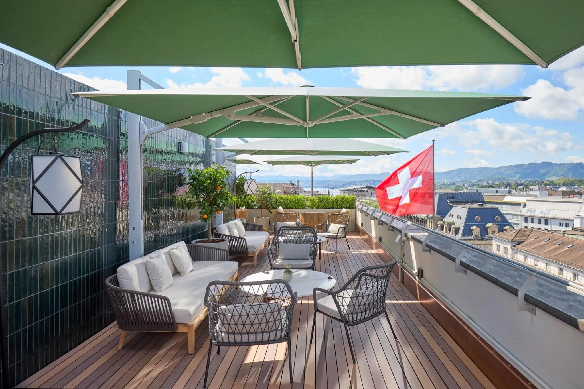 Property building in Mandarin Oriental Savoy, Zurich