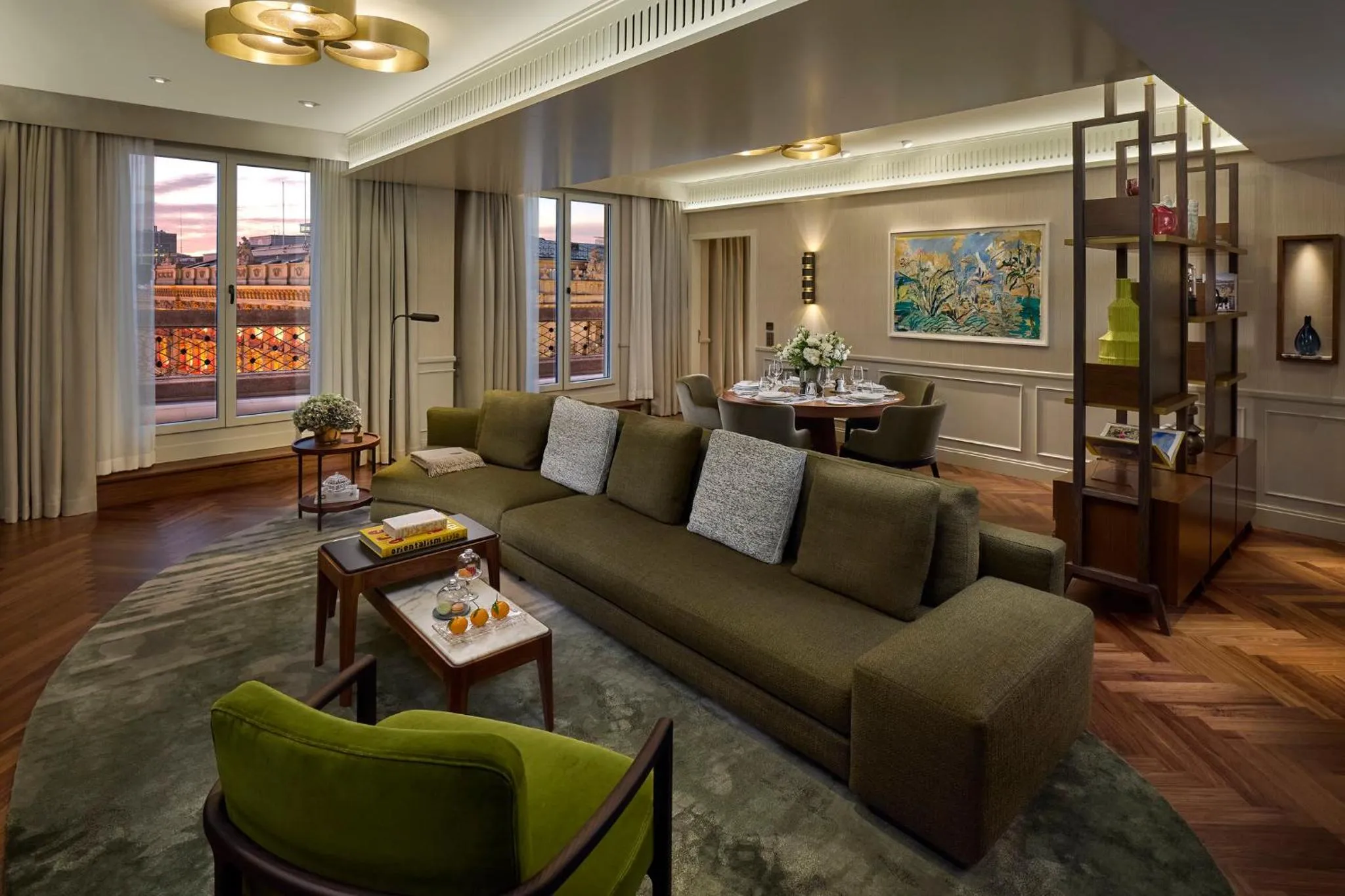 Property building in Mandarin Oriental Savoy, Zurich