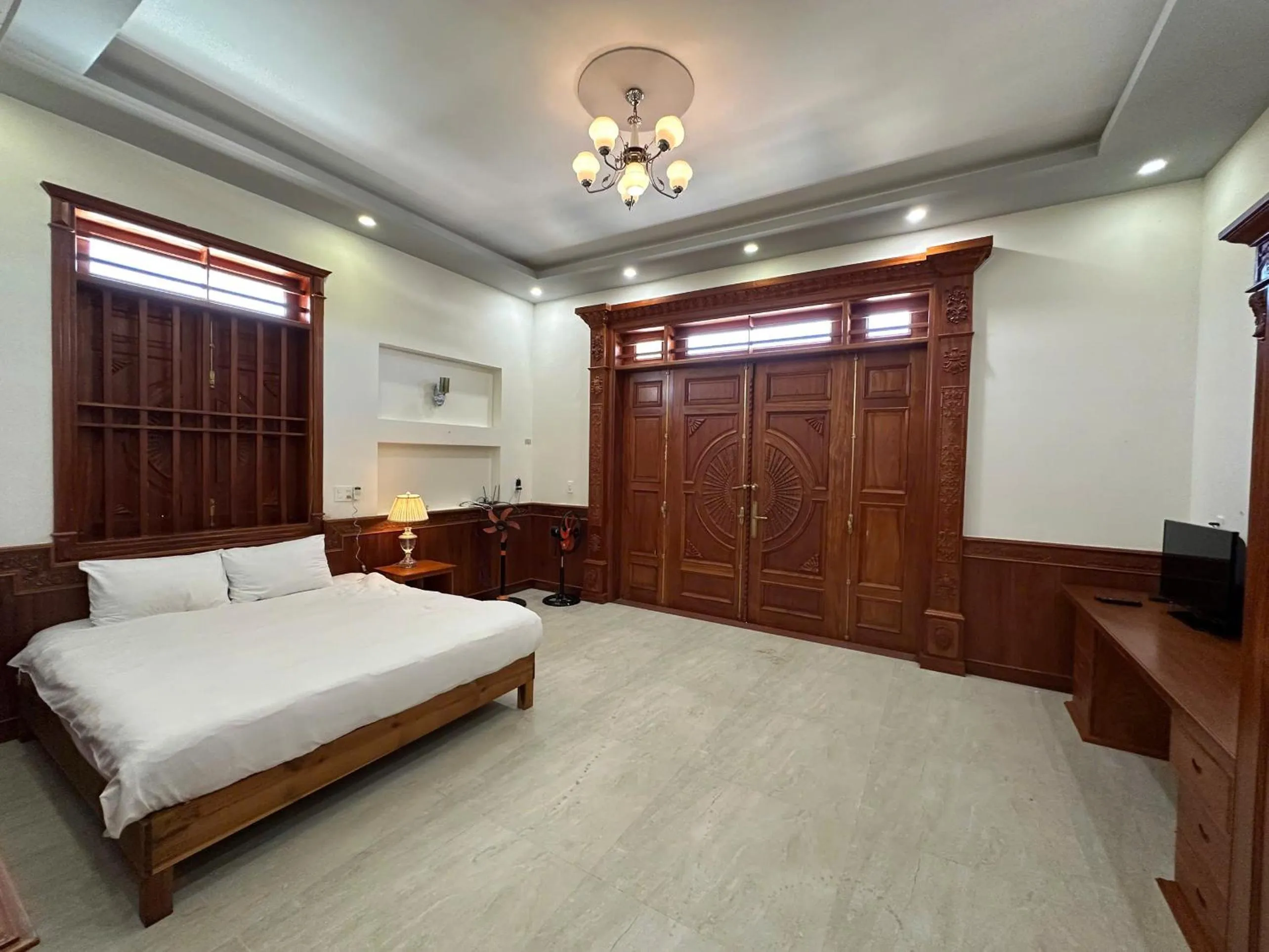 Bed in Hong Bin Bungalow