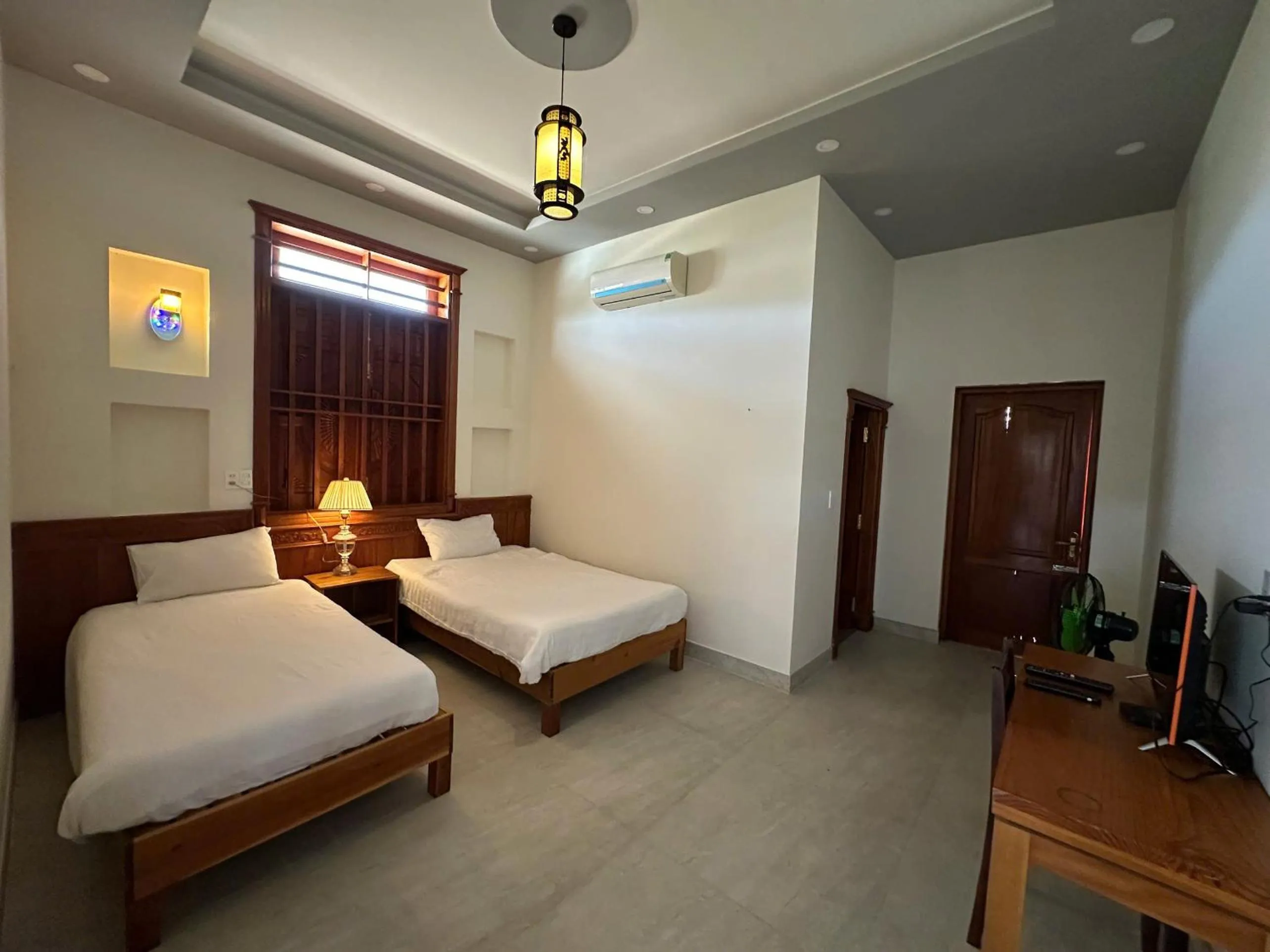 Bed in Hong Bin Bungalow