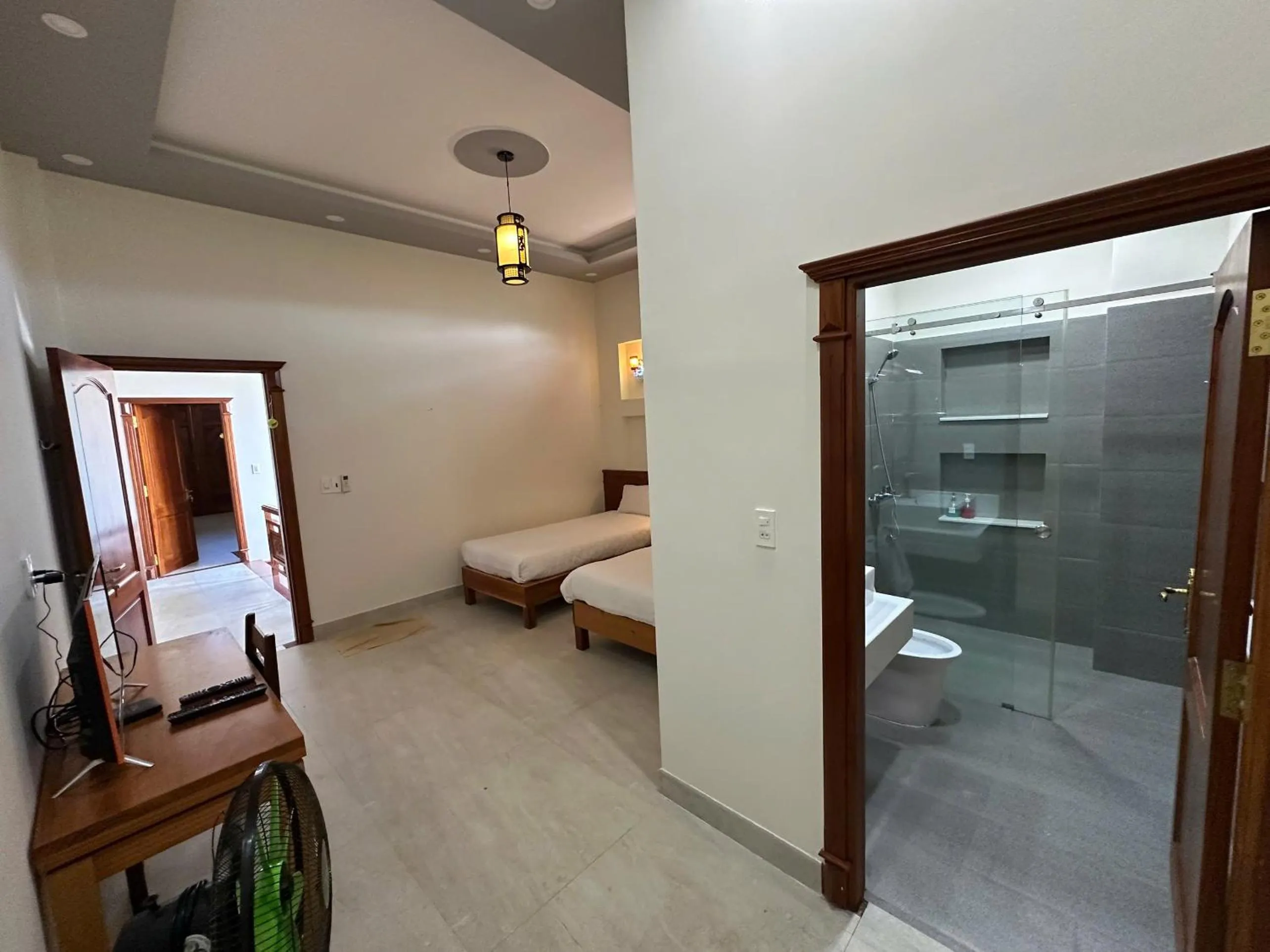 Bed in Hong Bin Bungalow