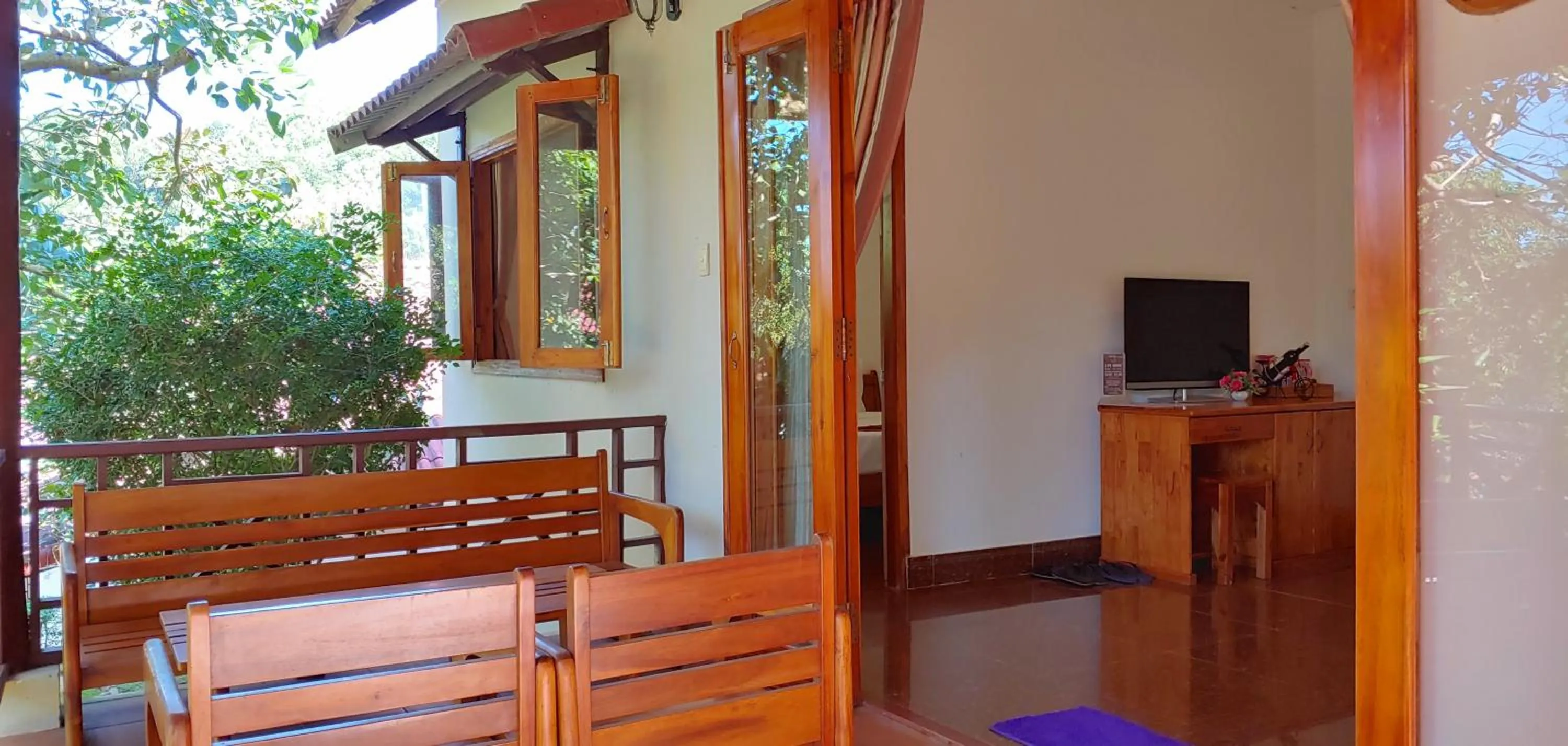 Balcony/Terrace in Hong Bin Bungalow