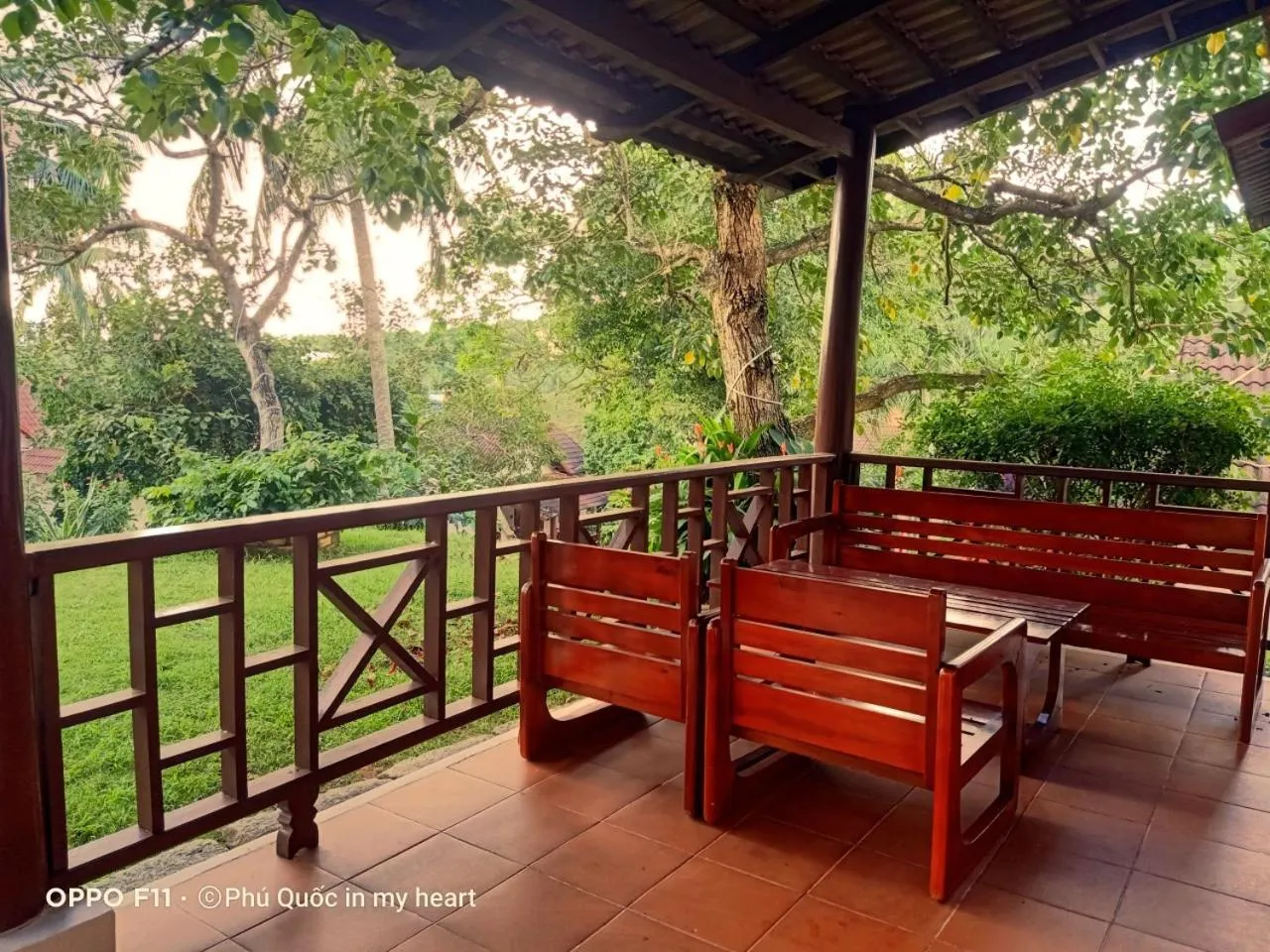 Balcony/Terrace in Hong Bin Bungalow
