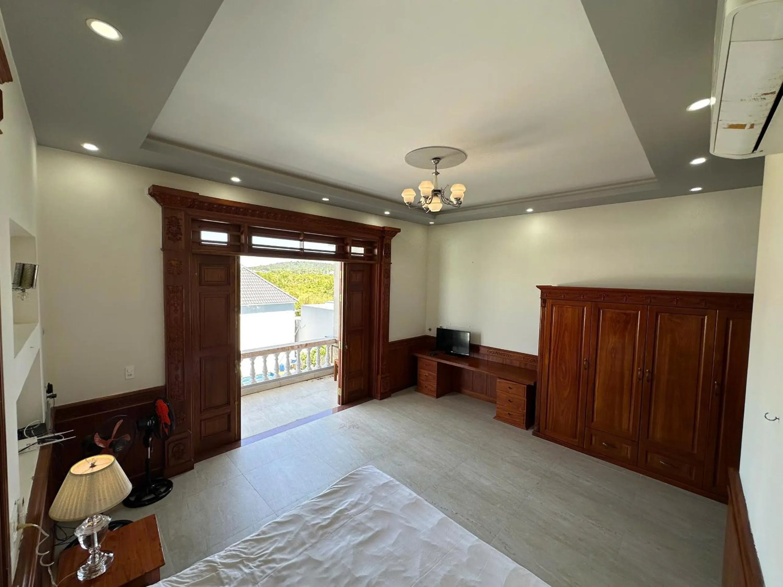 Bed in Hong Bin Bungalow