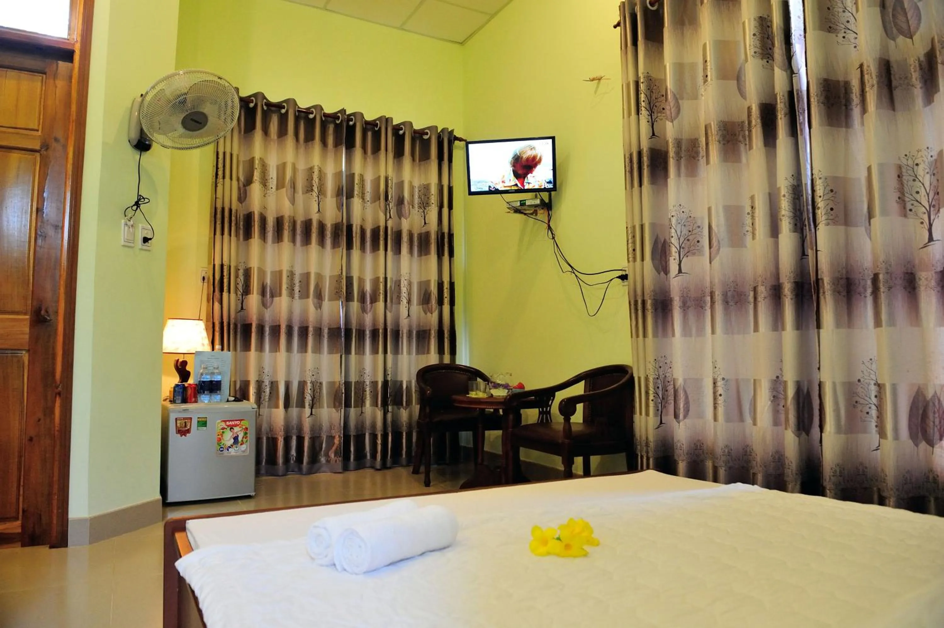 Bed in Tang Thanh Phat Resort