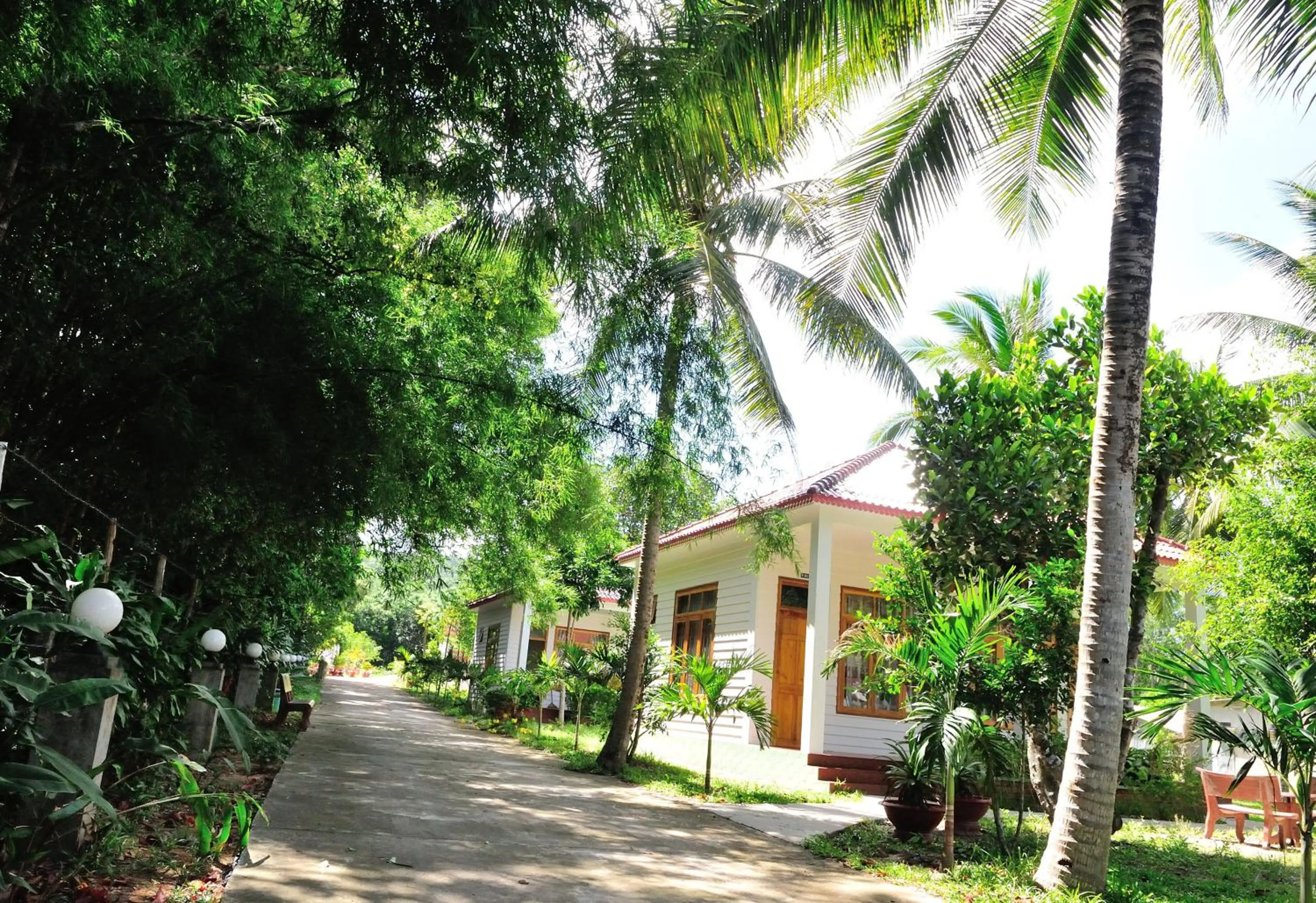 Garden in Tang Thanh Phat Resort