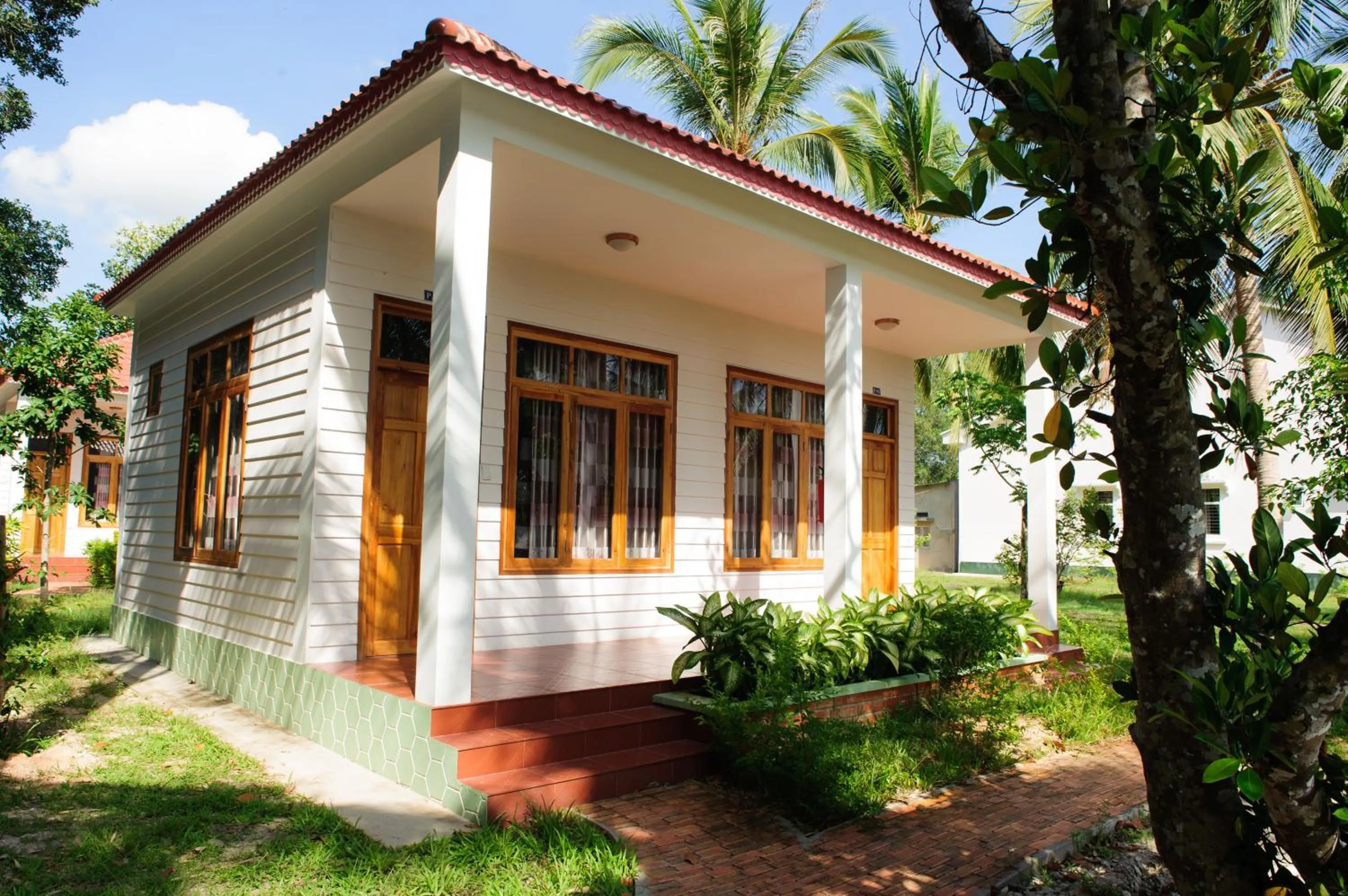 Garden in Tang Thanh Phat Resort