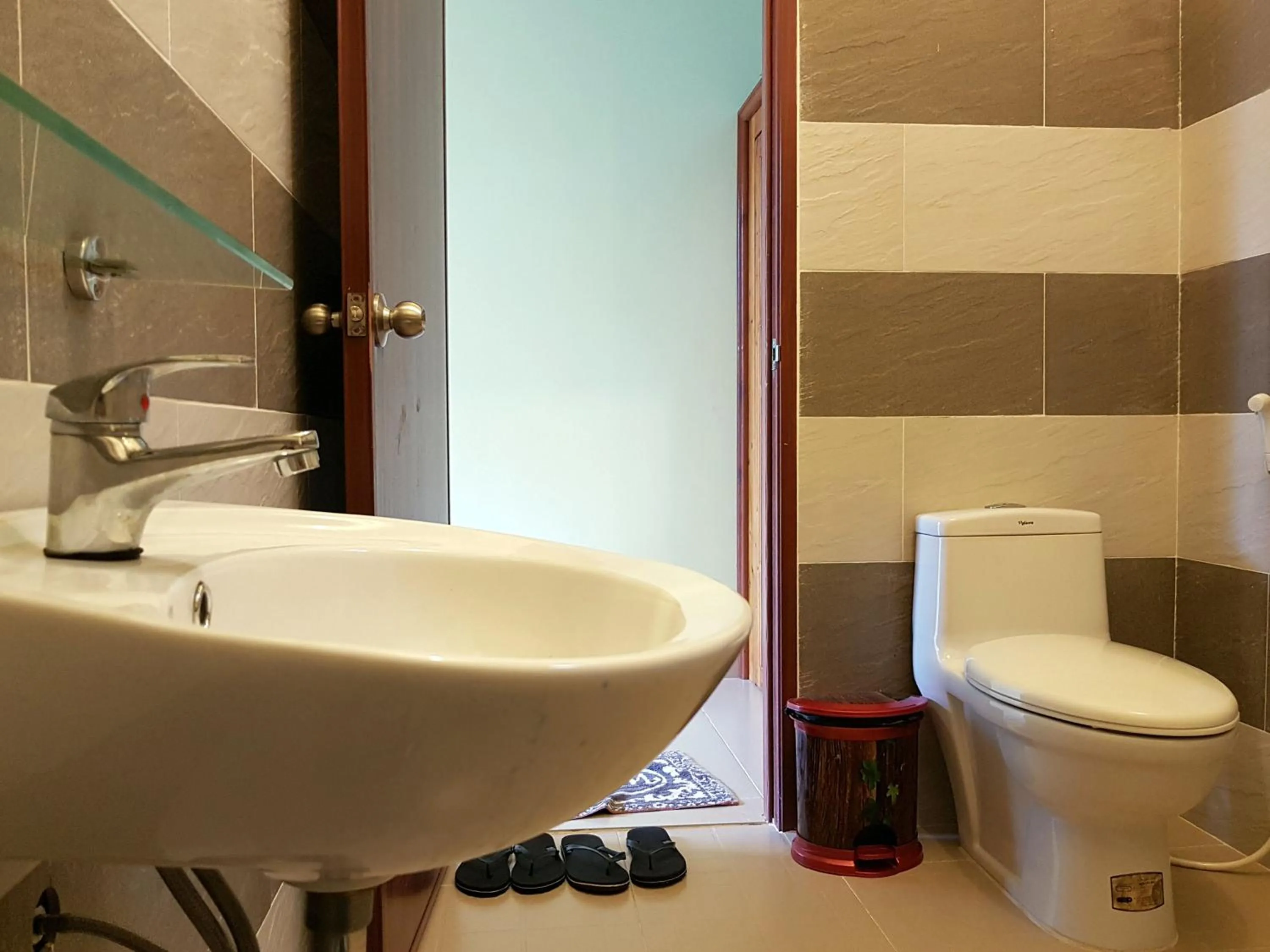 Bathroom in Tang Thanh Phat Resort