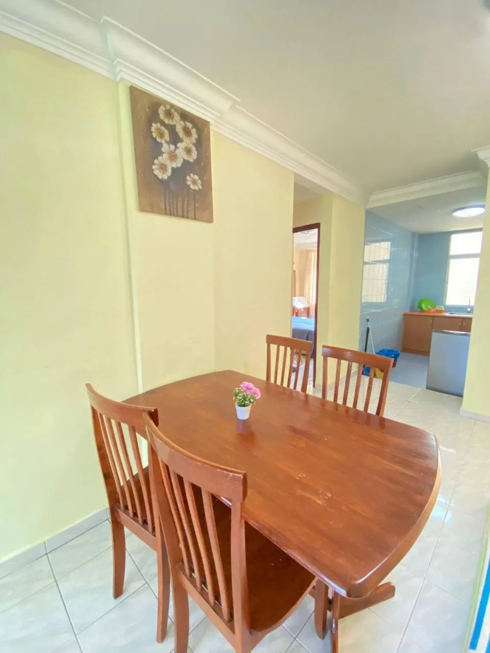 Dining area in Teluk Batik Holiday Apartment