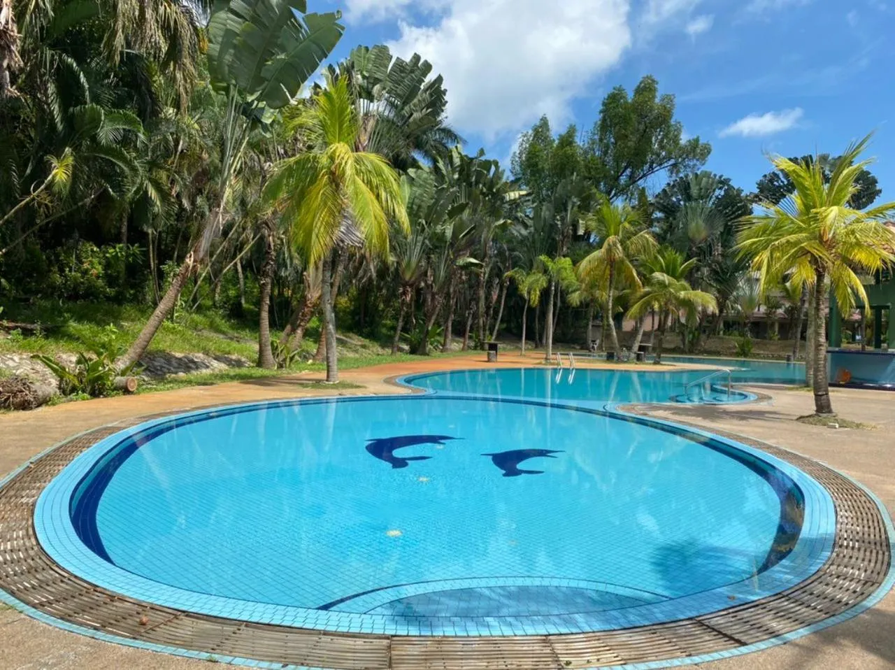 Swimming pool in Teluk Batik Holiday Apartment