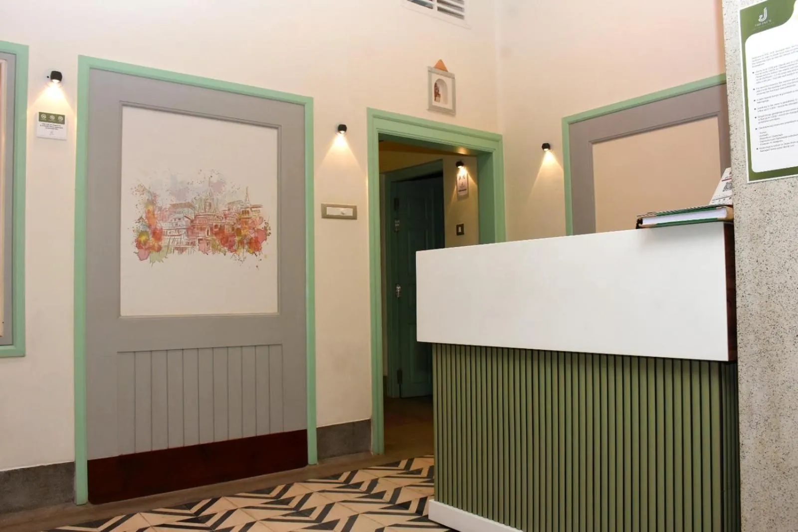 Lobby or reception in The Jais Boutique Stay