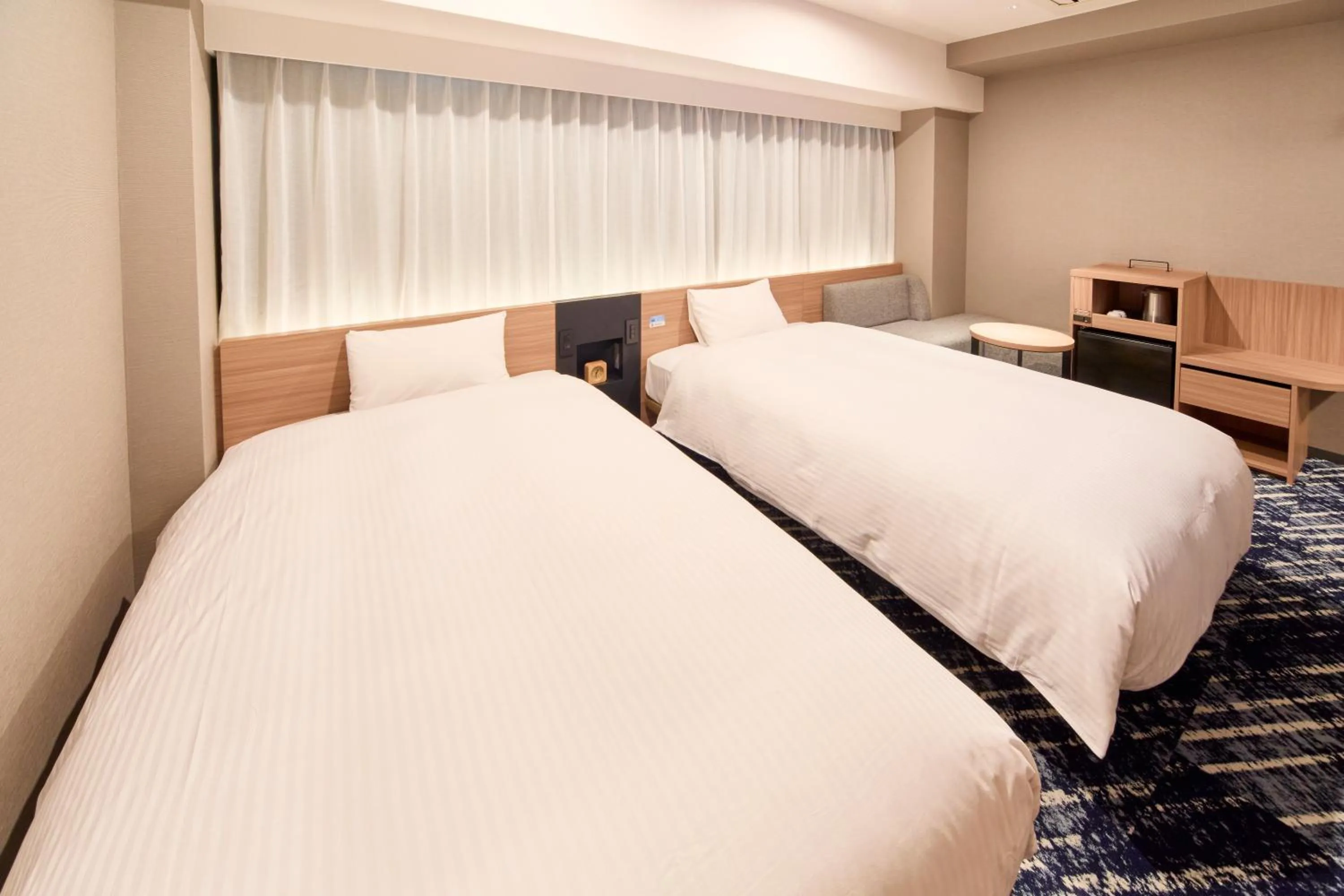 Bed in Washington R&B Hotel Kyoto Station Hachijoguchi