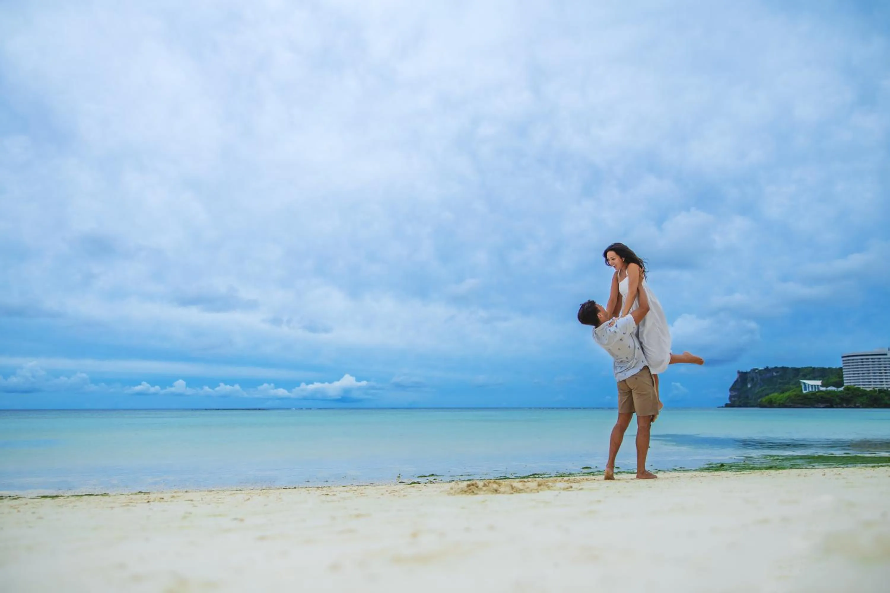 Beach in Hyatt Regency Guam