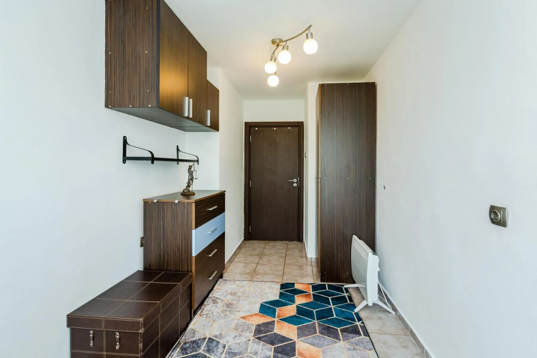 wardrobe in The Green Apartment 2BR - free parking