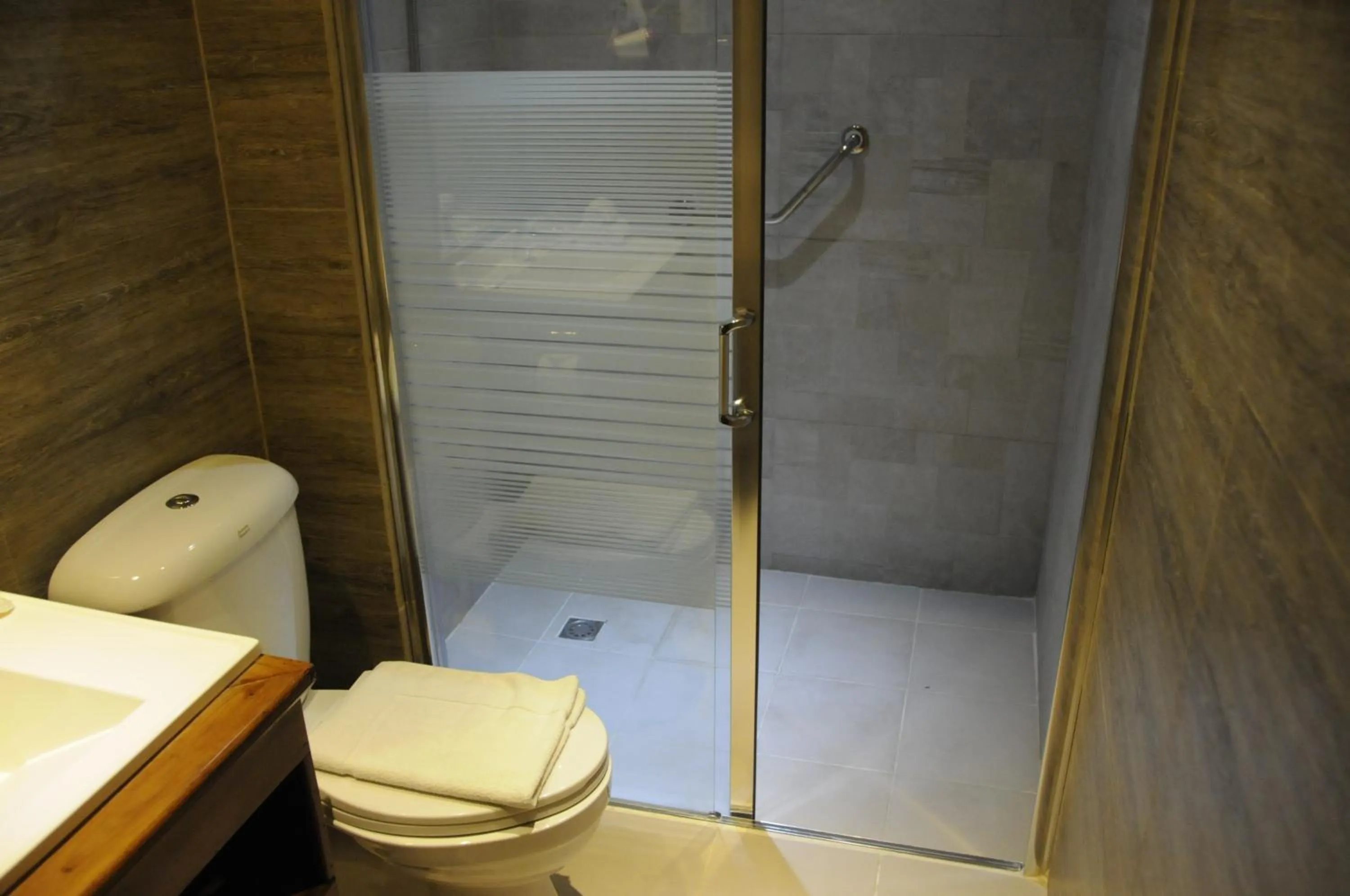 Bathroom in Hotel Veneto De Vigan