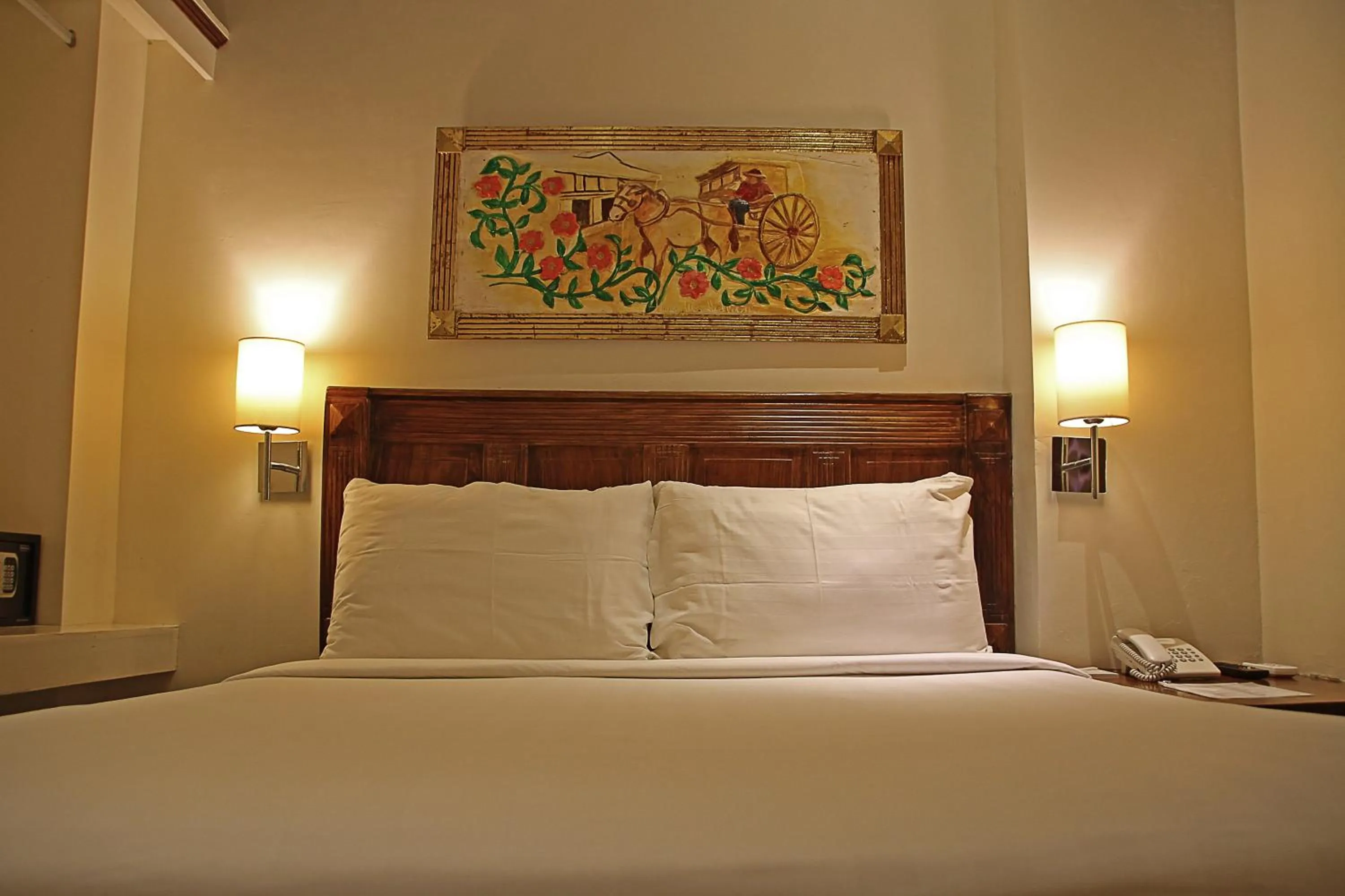 Bedroom, Bed in Hotel Veneto De Vigan