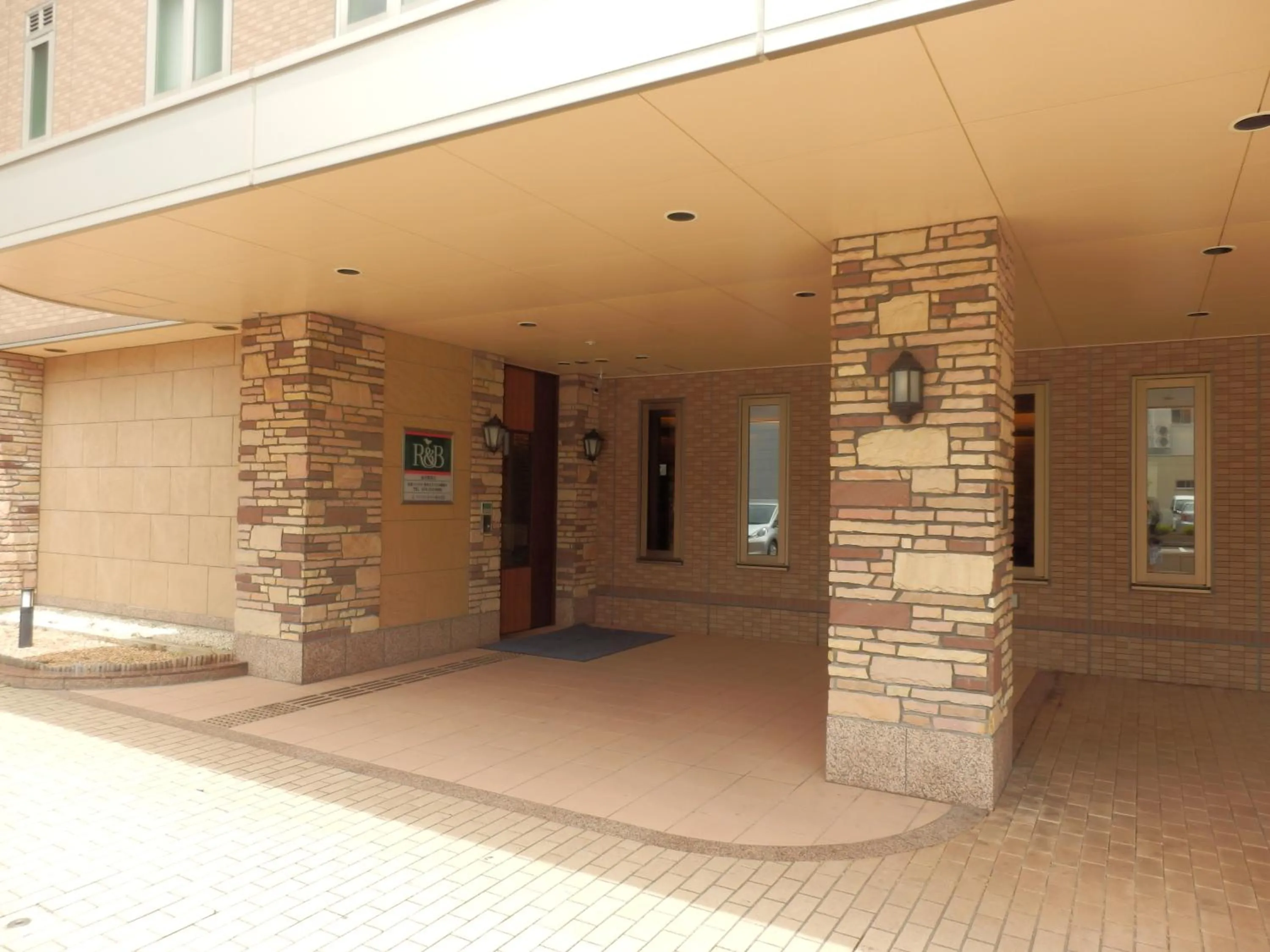 Facade/entrance in washington R&B Hotel Kanazawa Station Nishiguchi