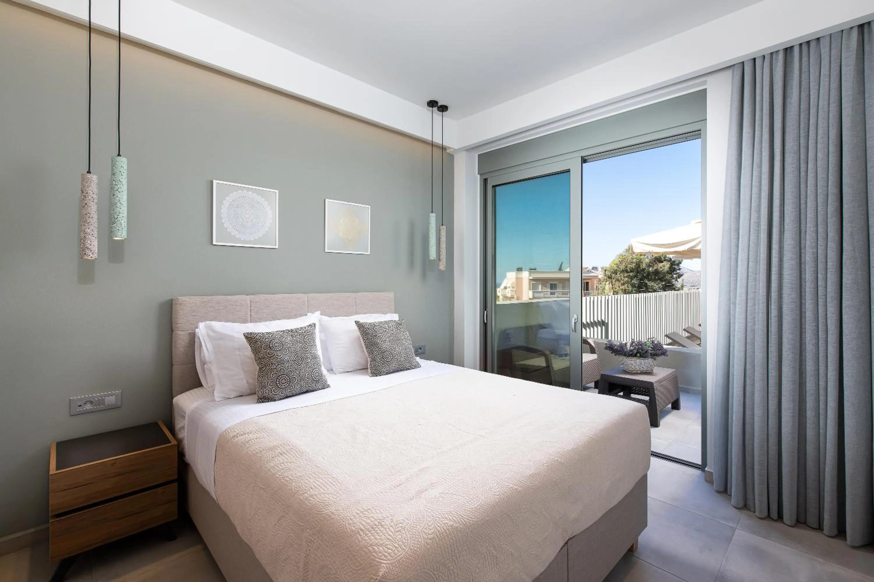 Bed in Heliades Residence