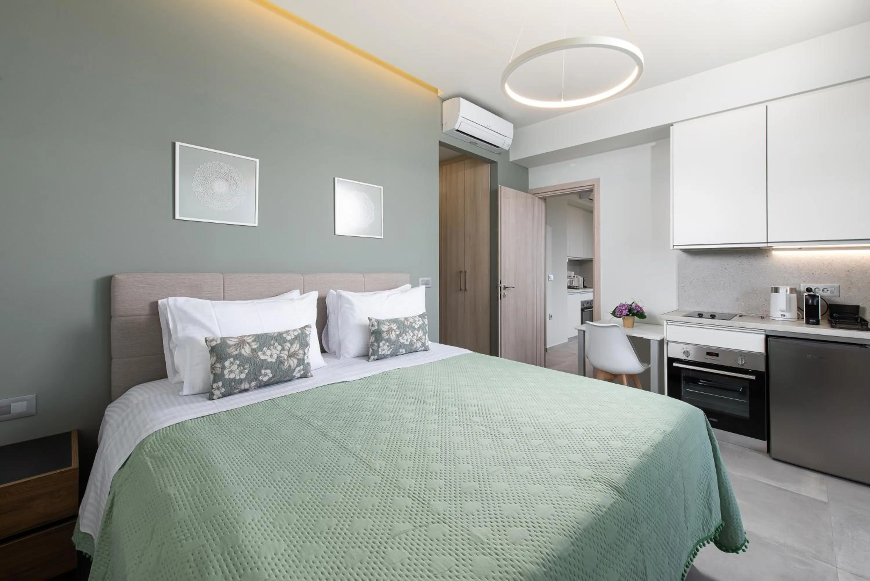 Bed in Heliades Residence