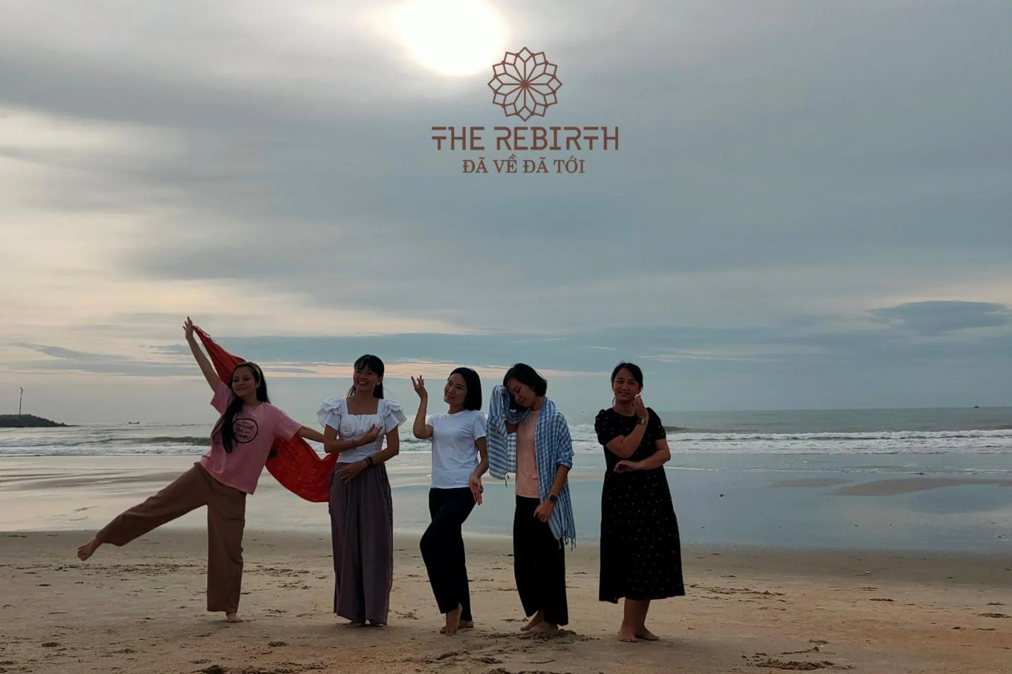 Beach in The Rebirth Apartment Binh Chau Ho Tram