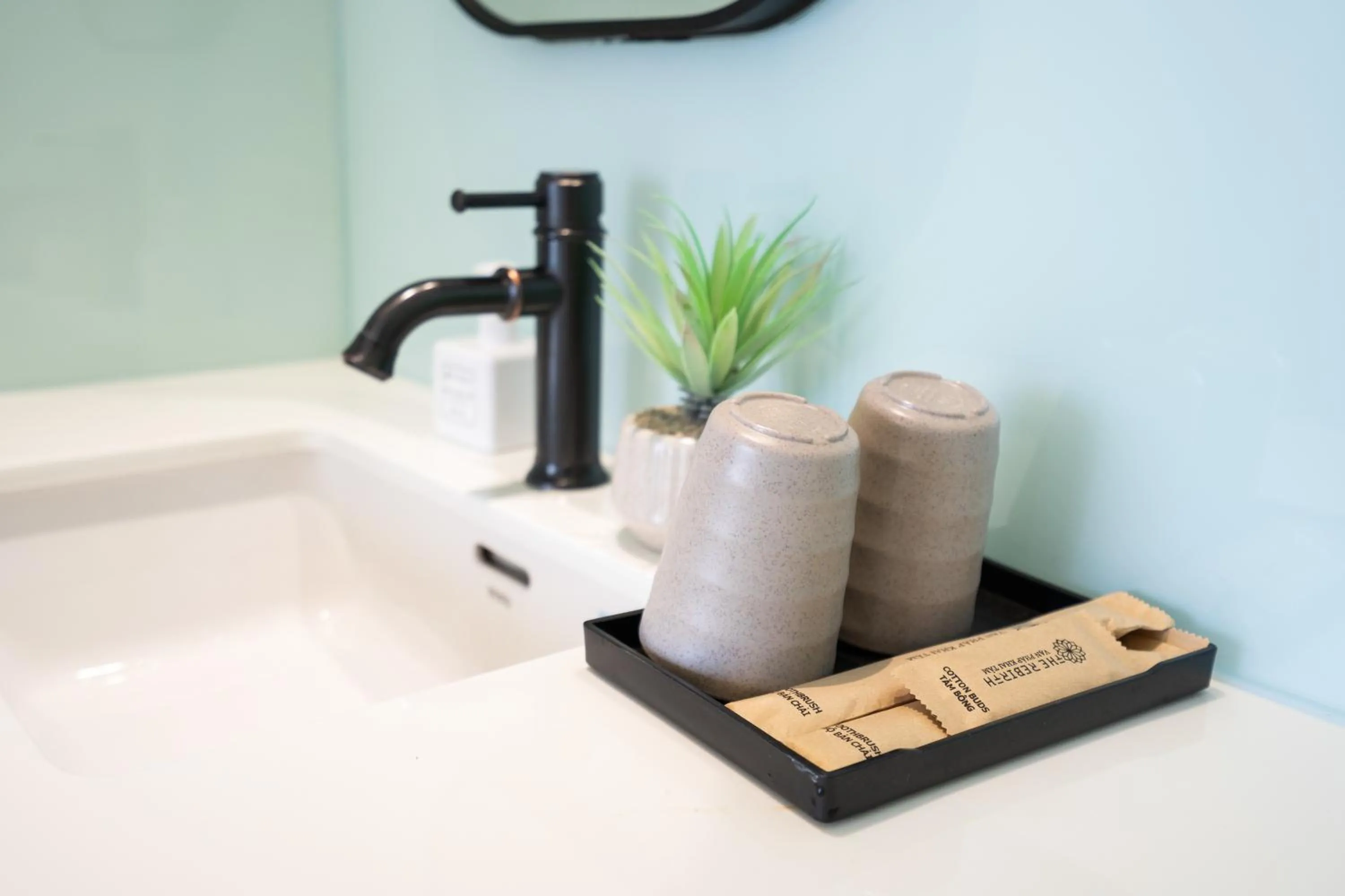 Shower in The Rebirth Apartment Binh Chau Ho Tram