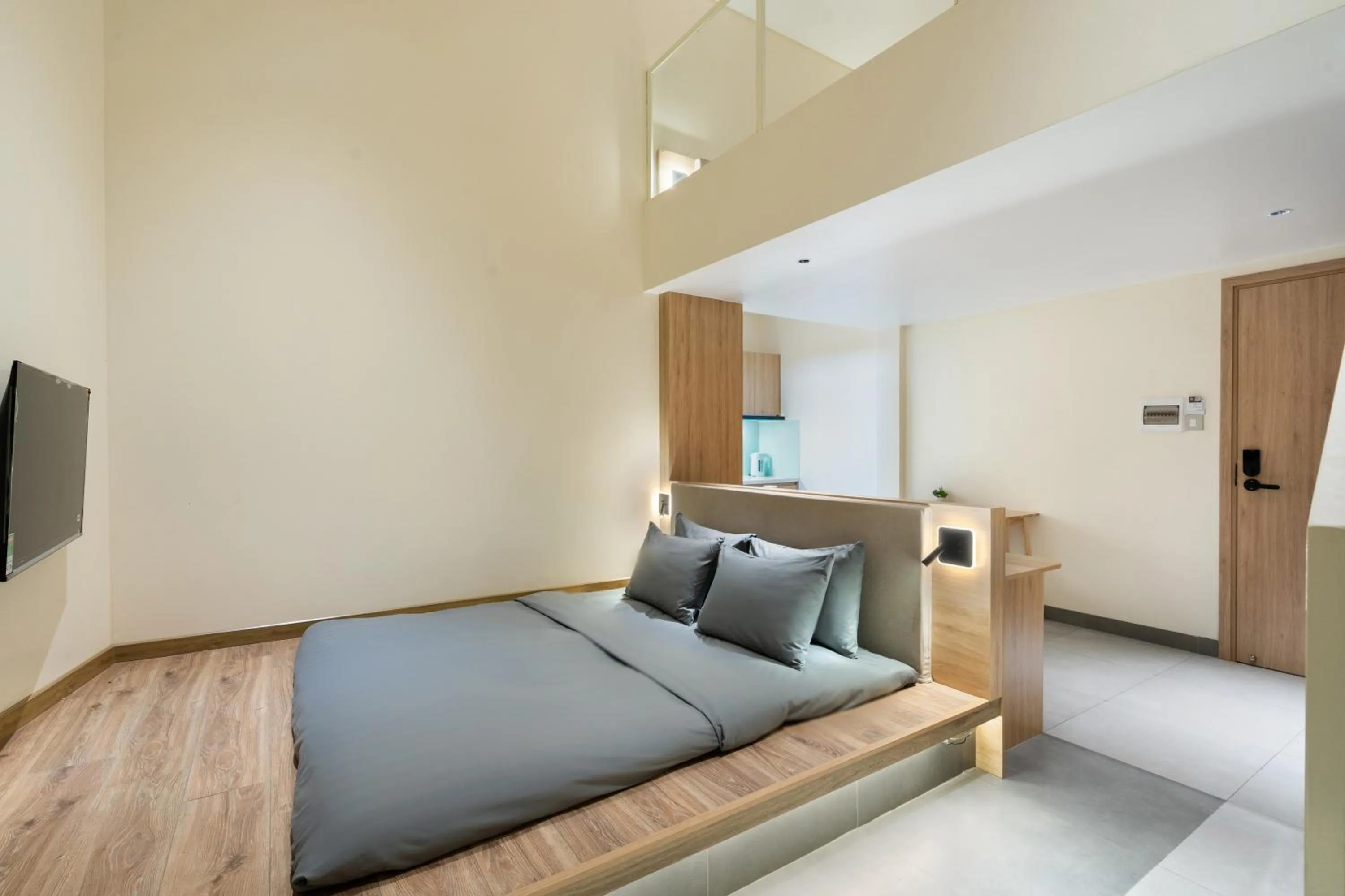 furniture, Bed in The Rebirth Apartment Binh Chau Ho Tram