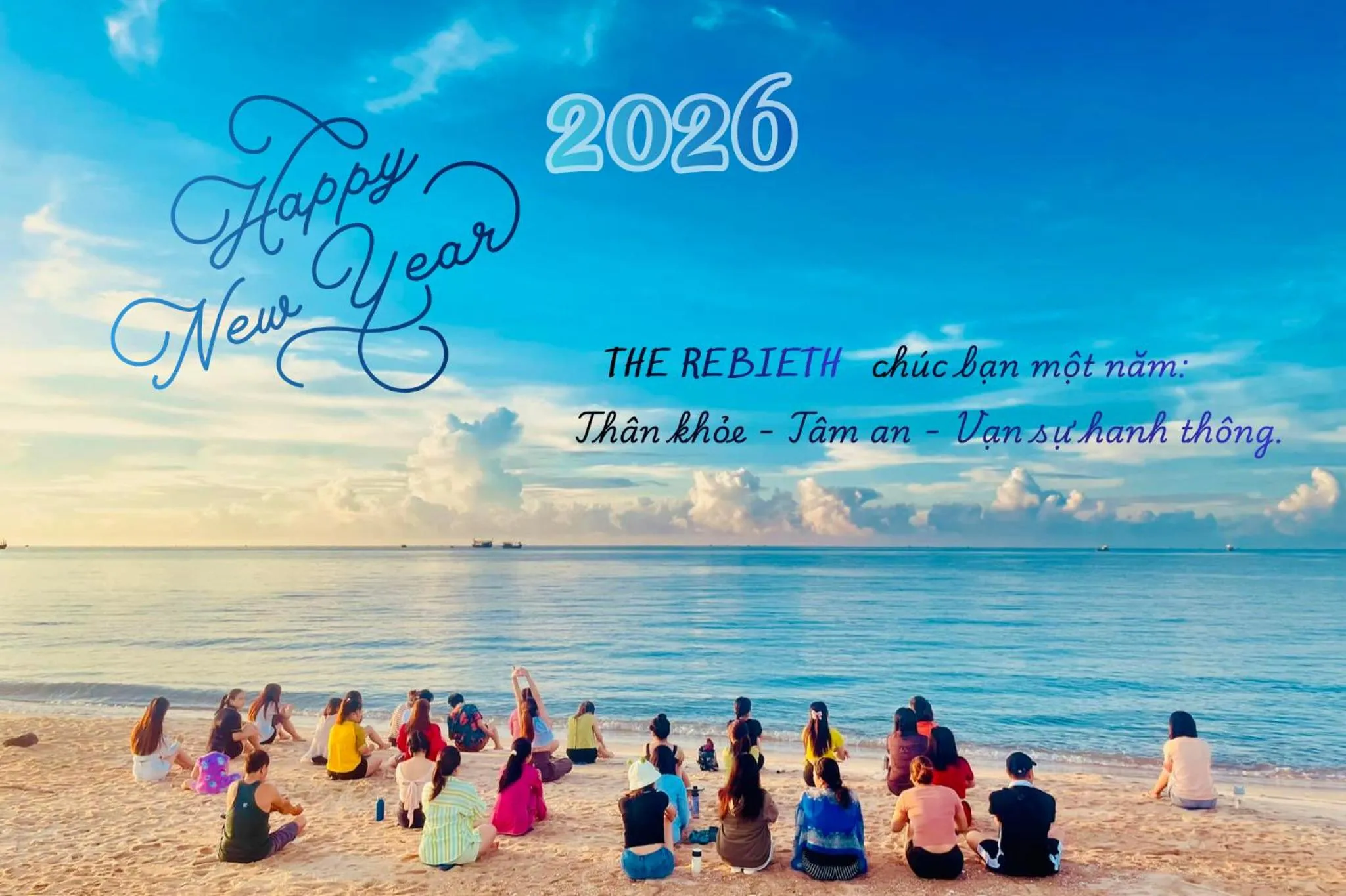 Beach in The Rebirth Apartment Binh Chau Ho Tram