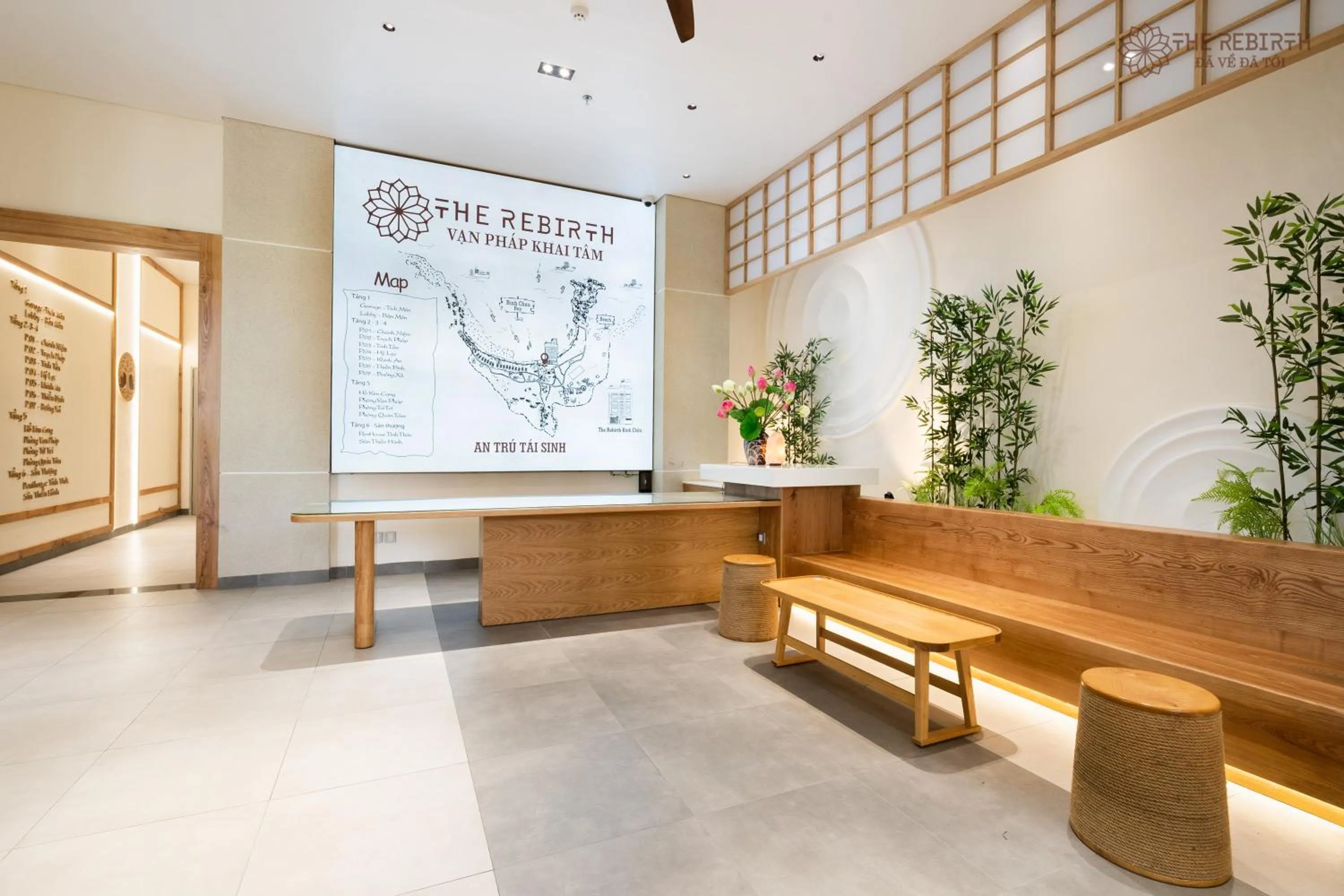 Lobby or reception in The Rebirth Apartment Binh Chau Ho Tram