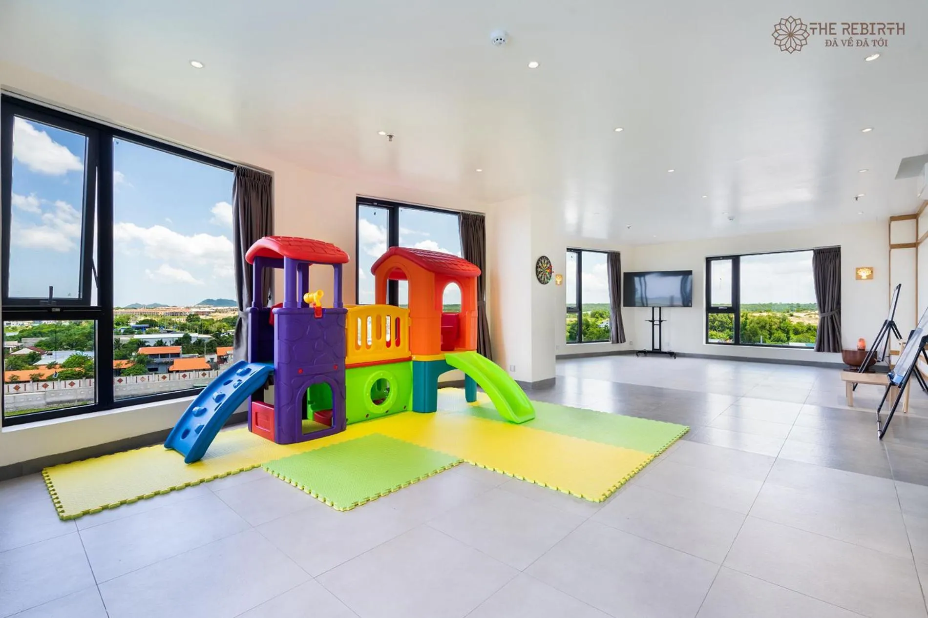 Property building in The Rebirth Apartment Binh Chau Ho Tram