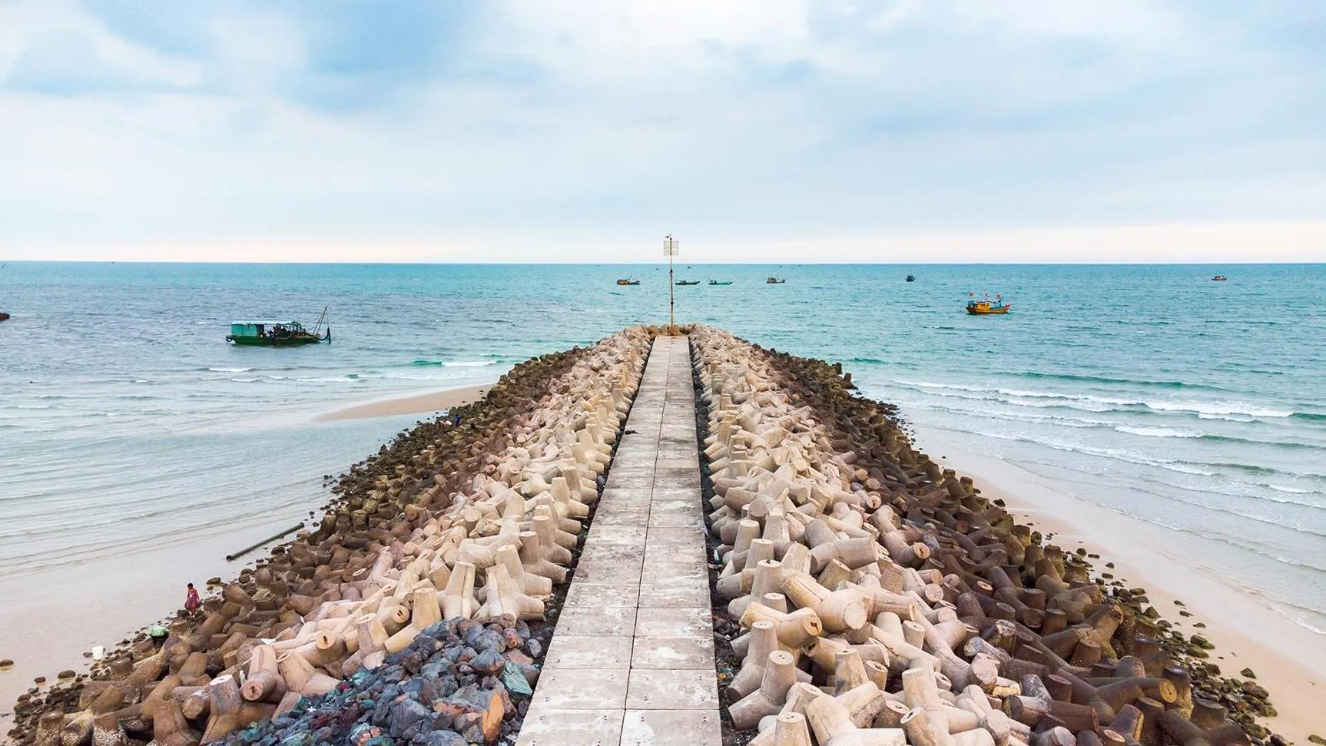 Natural landscape in The Rebirth Apartment Binh Chau Ho Tram