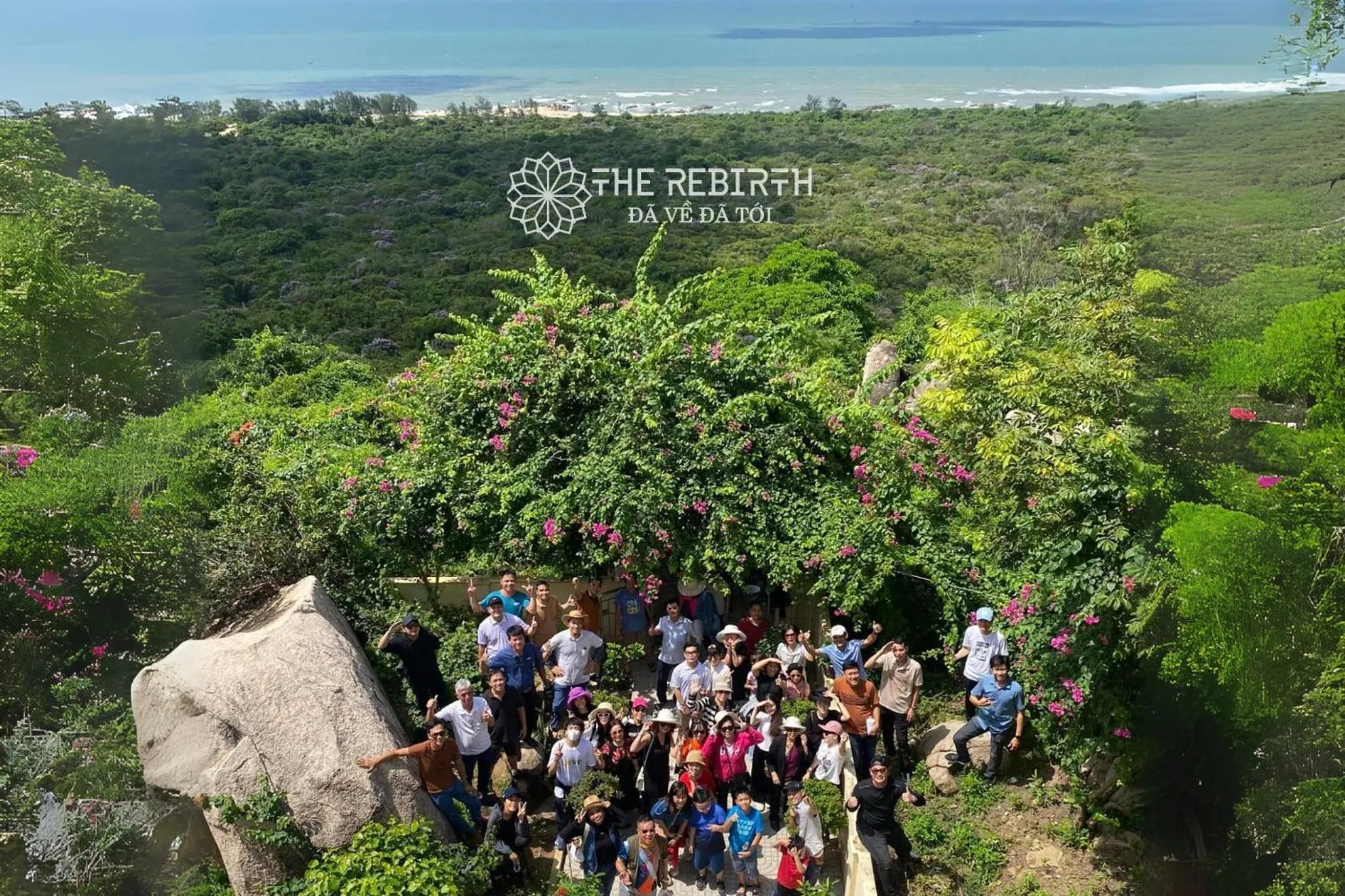 Natural landscape in The Rebirth Apartment Binh Chau Ho Tram
