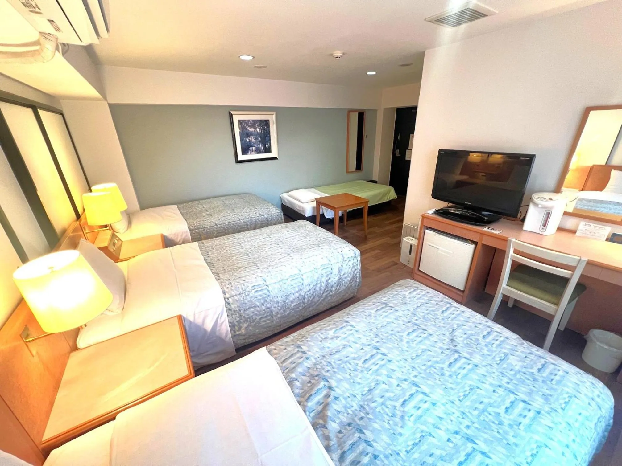 Bed in Business Inn Sennichimae Hotel