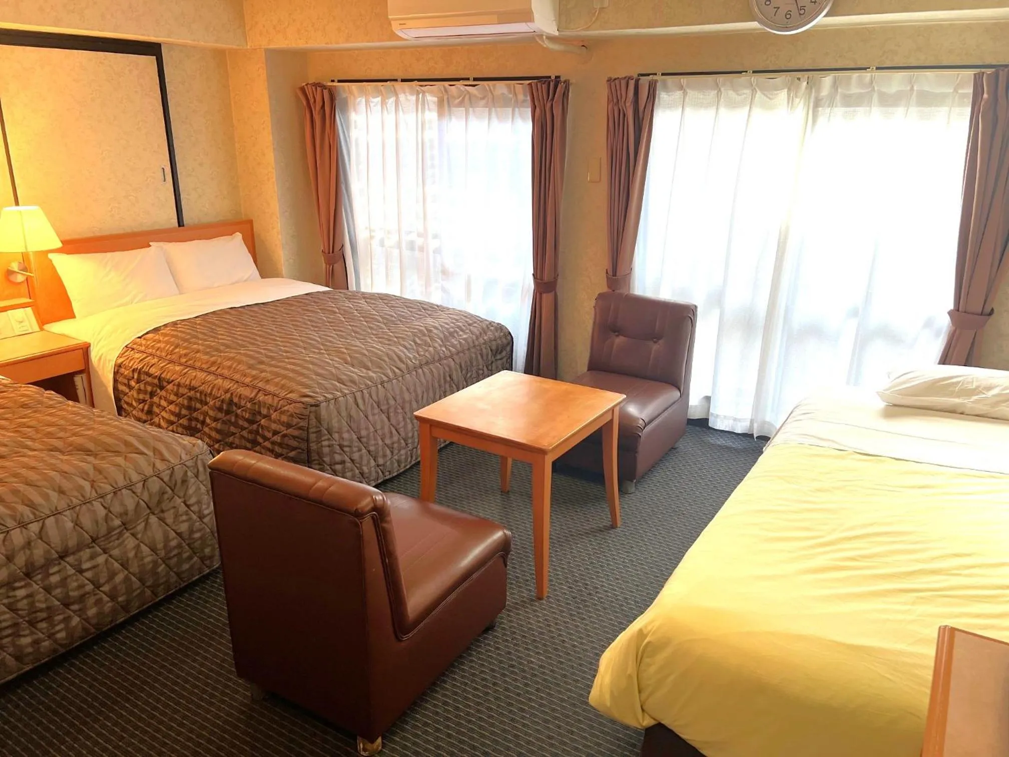 Bed in Business Inn Sennichimae Hotel