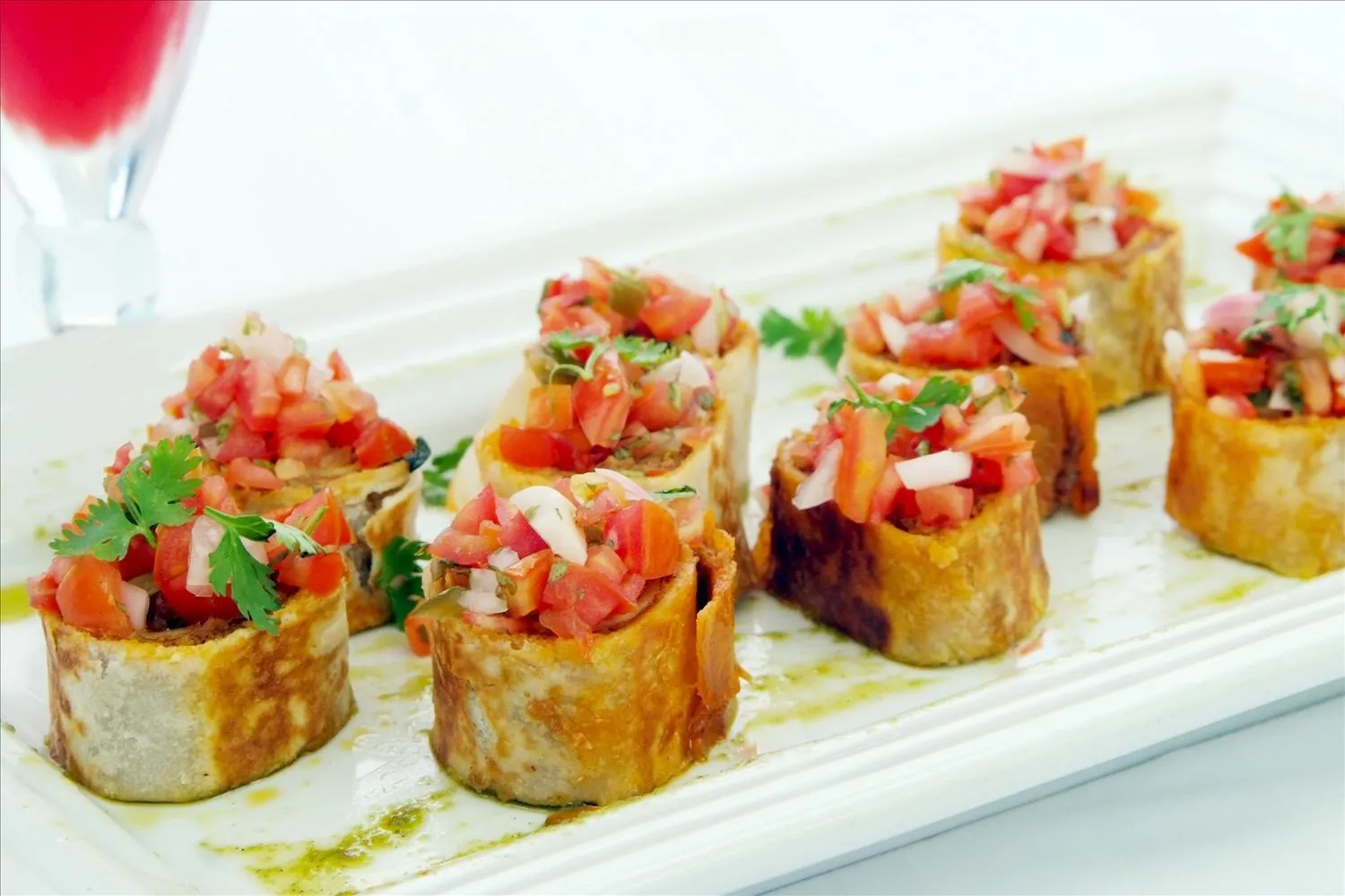 Food close-up in The Penthouse Hotel and Residences