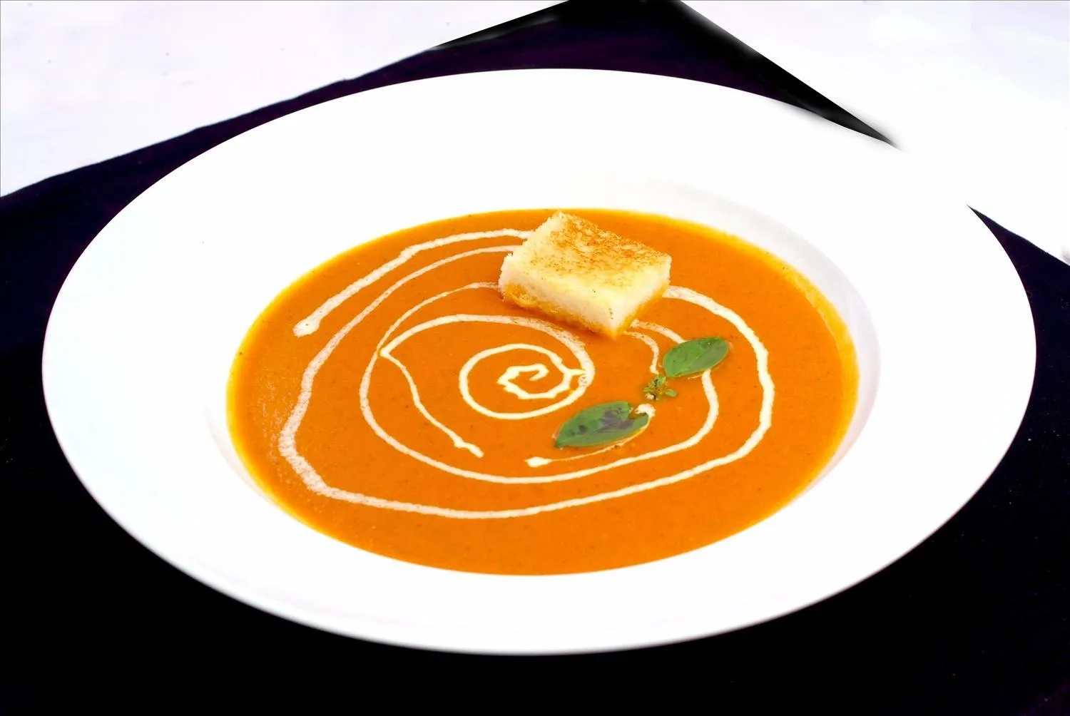 Food close-up in The Penthouse Hotel and Residences