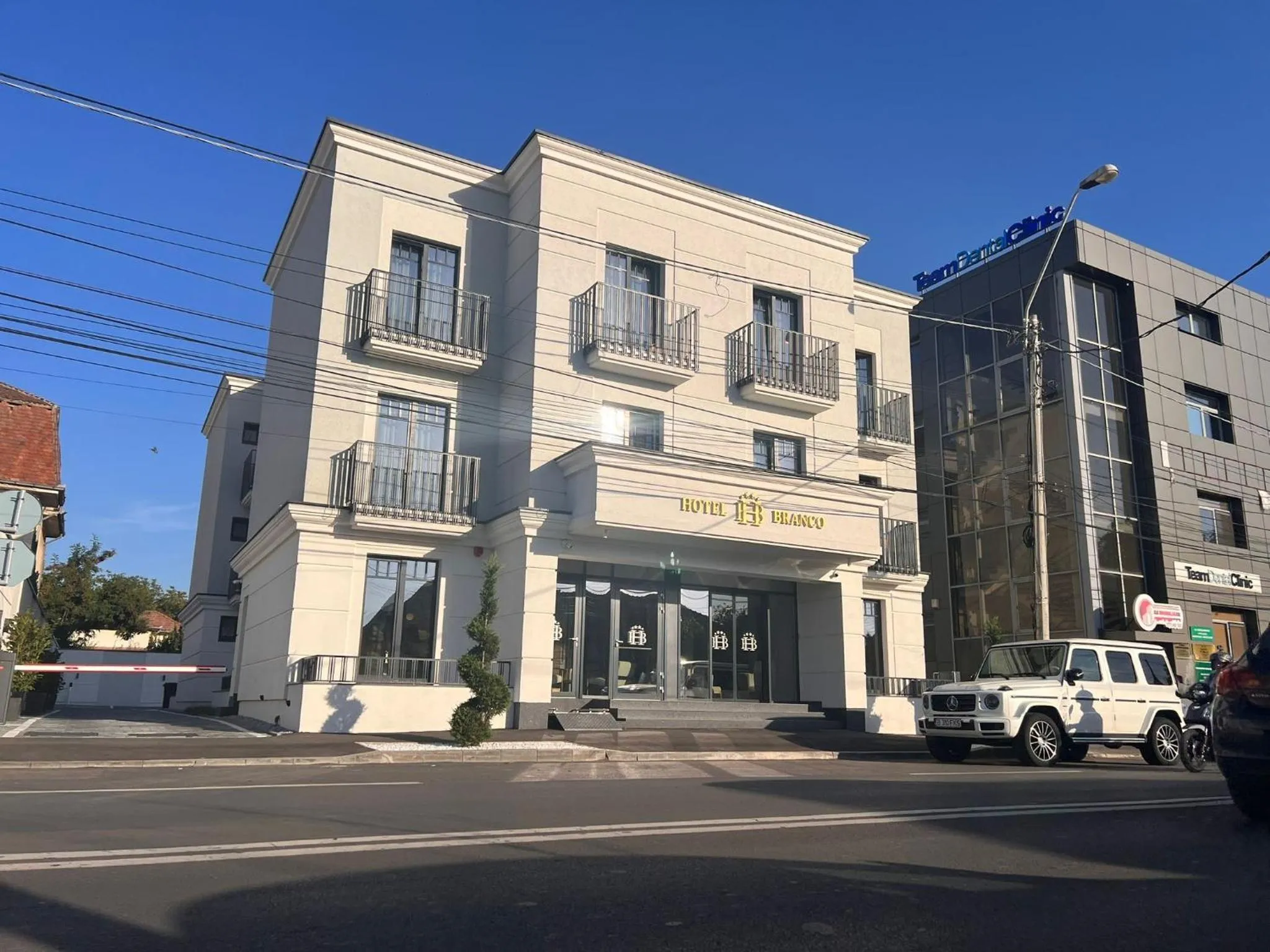 Property building in Hotel Branco Timisoara
