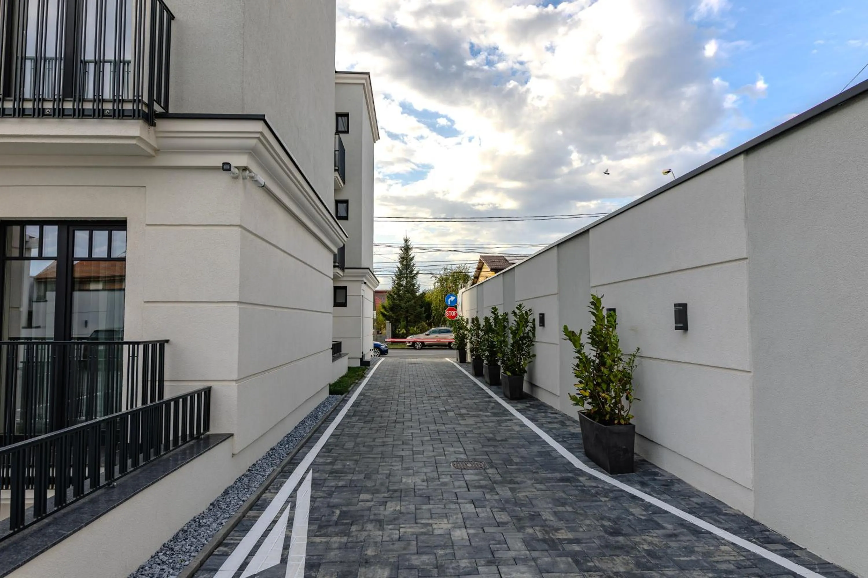 Parking in Hotel Branco Timisoara