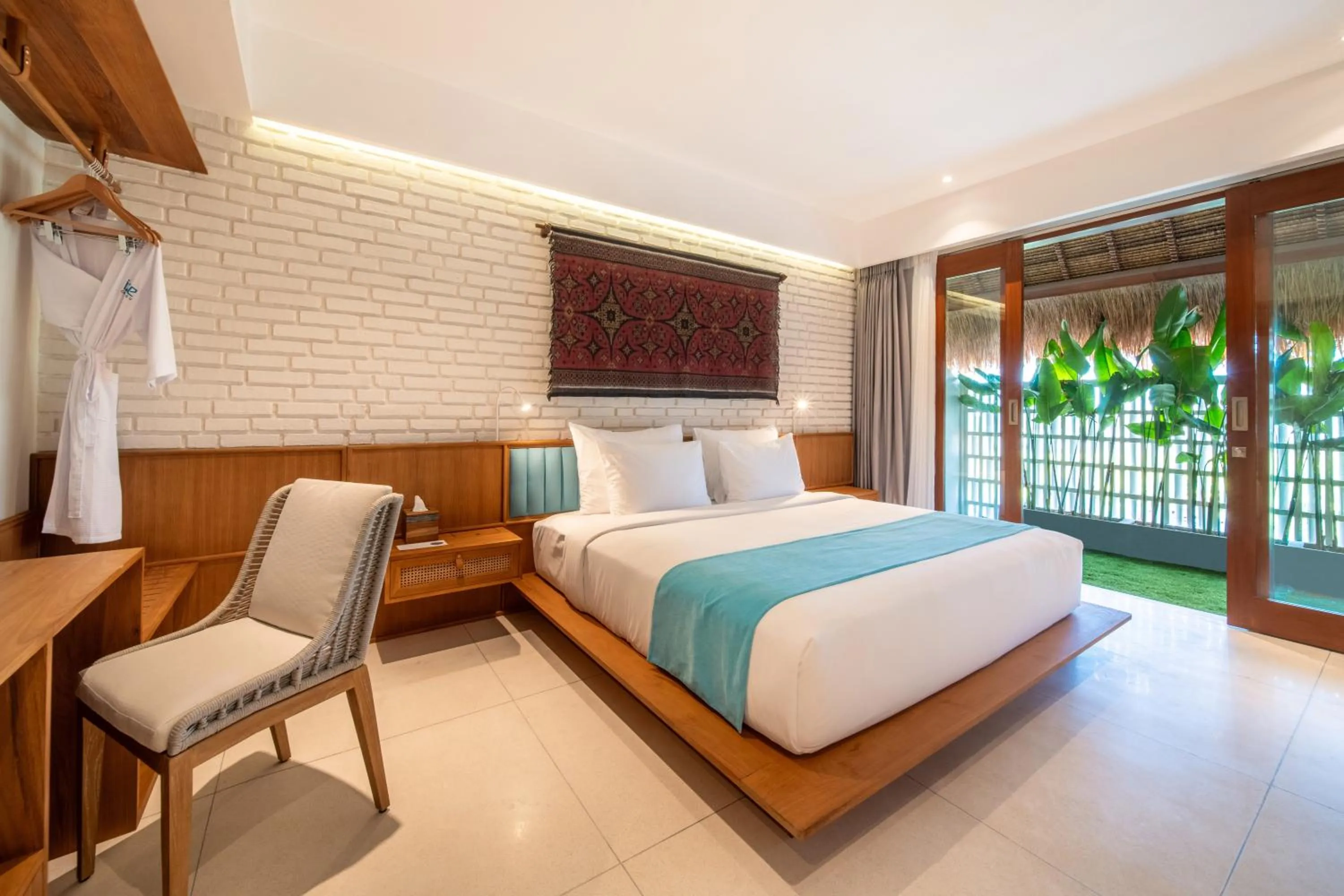 Bed in IZE Canggu by LifestyleRetreats