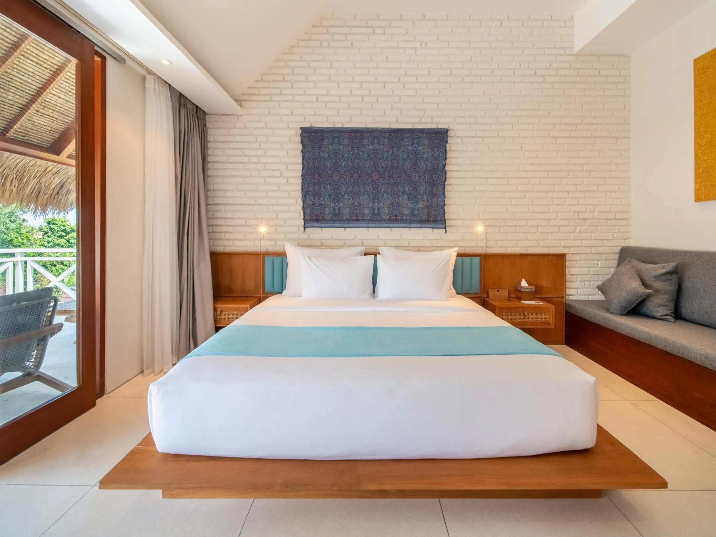 Bed in IZE Canggu by LifestyleRetreats