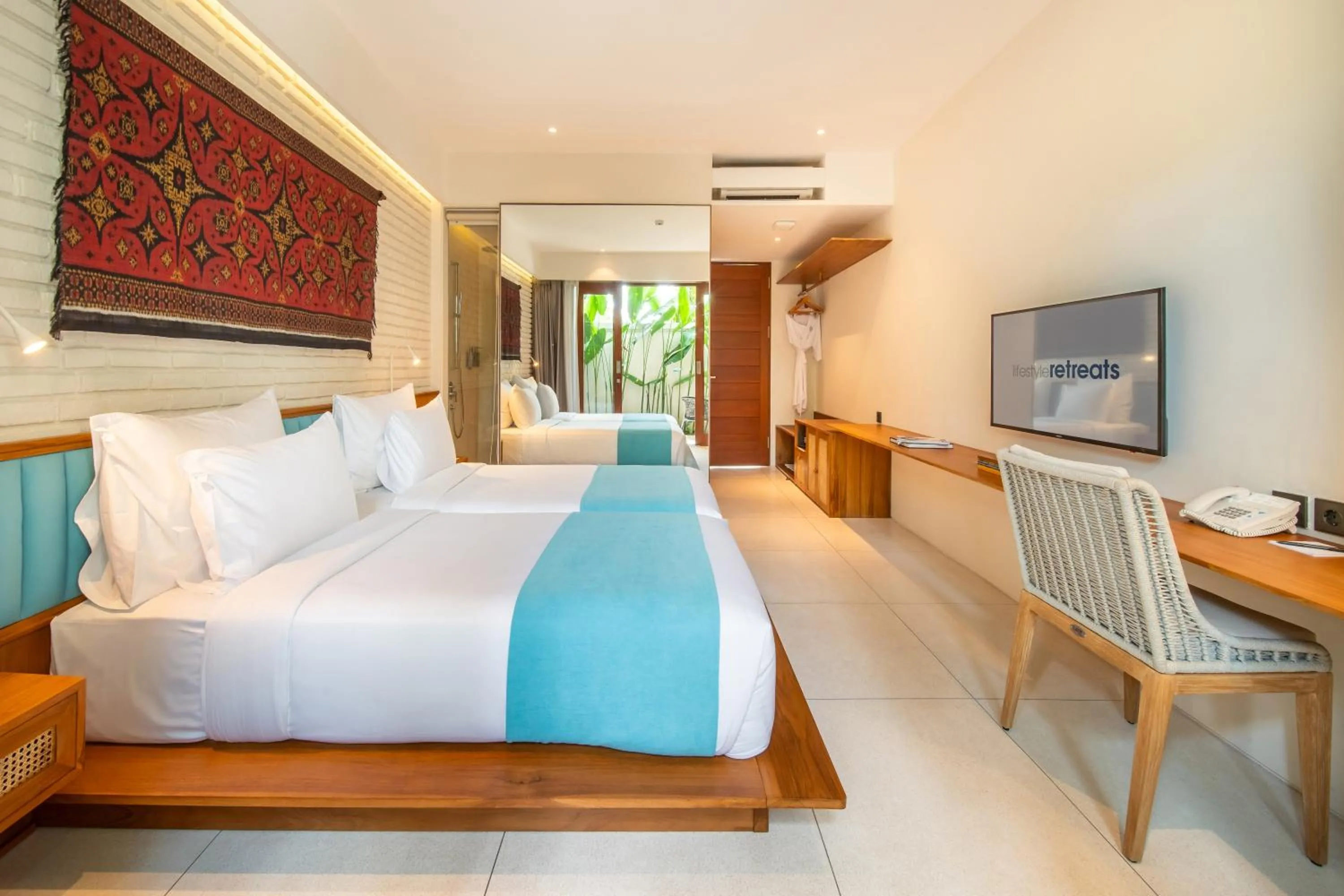 Bed in IZE Canggu by LifestyleRetreats