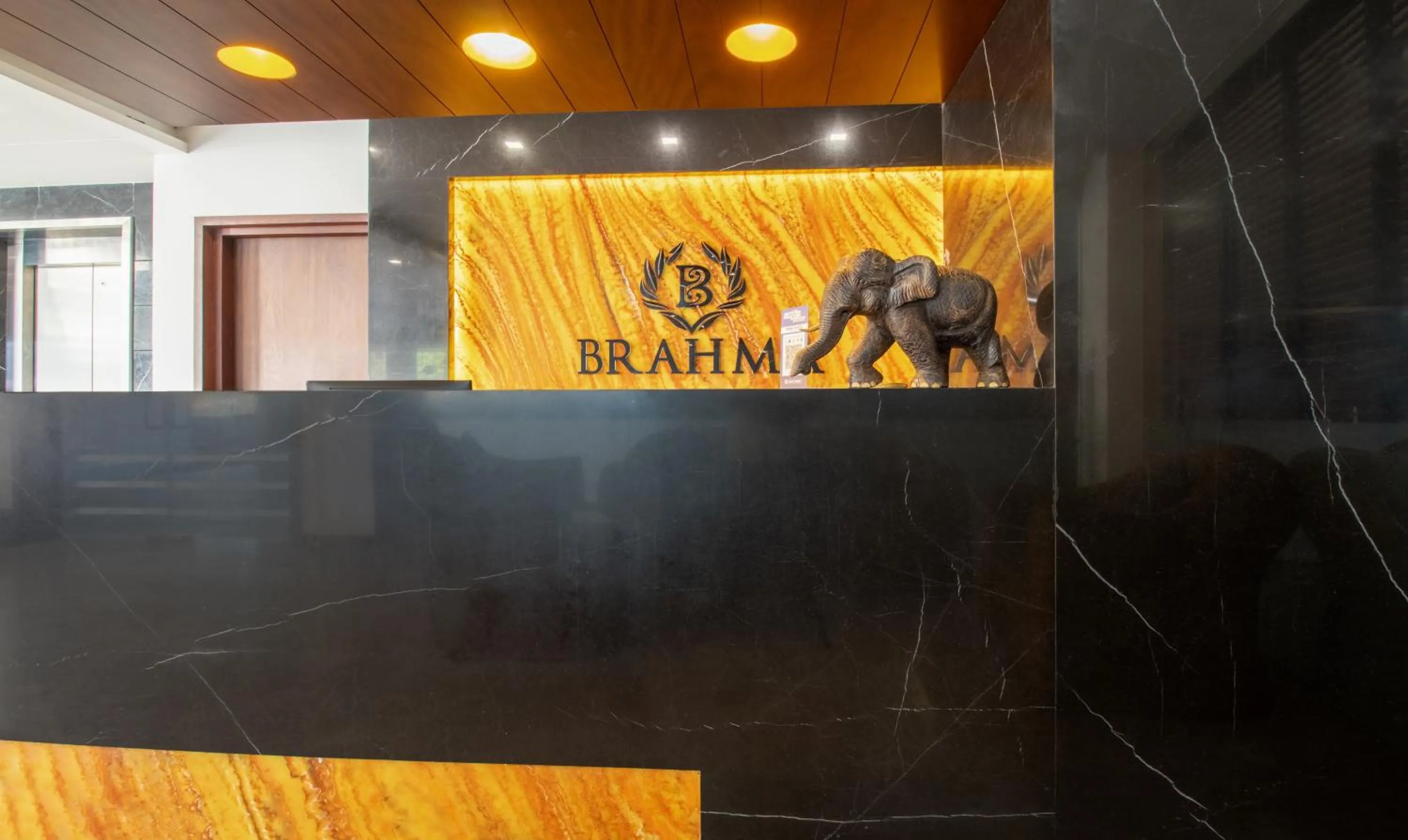 Lobby or reception in Treebo Brahma, Wayanad