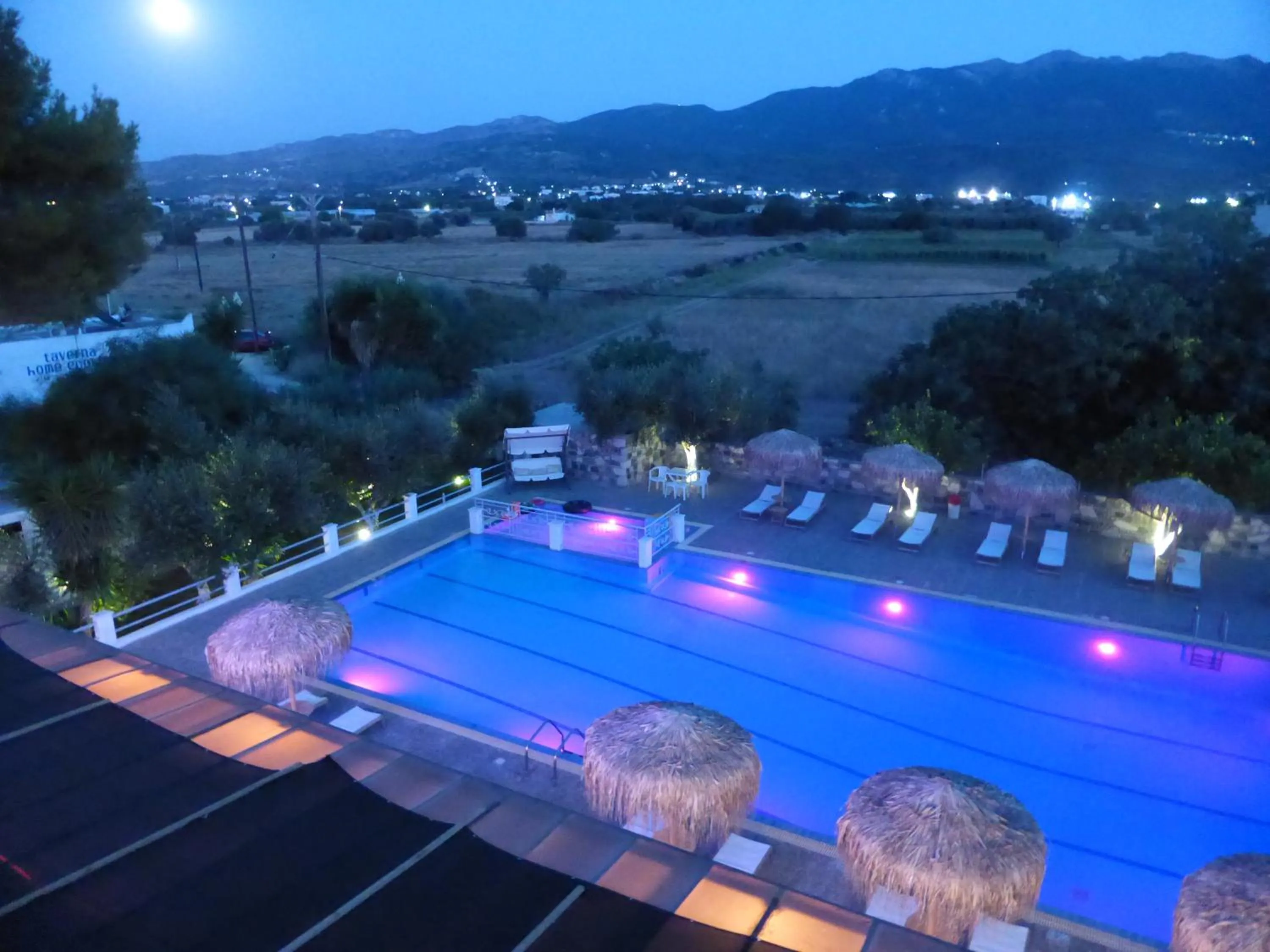 Night in Blue Nest Hotel