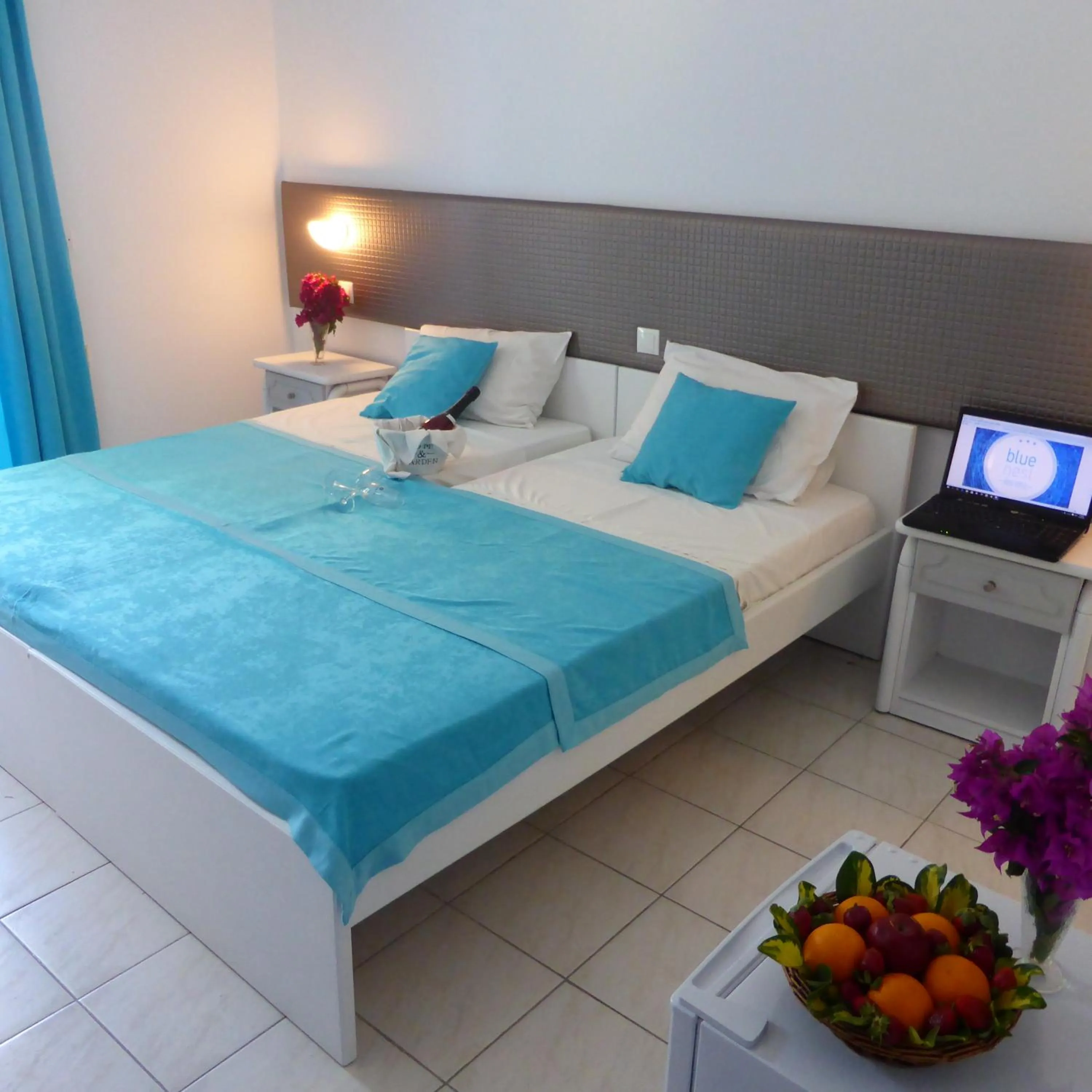 Bedroom in Blue Nest Hotel