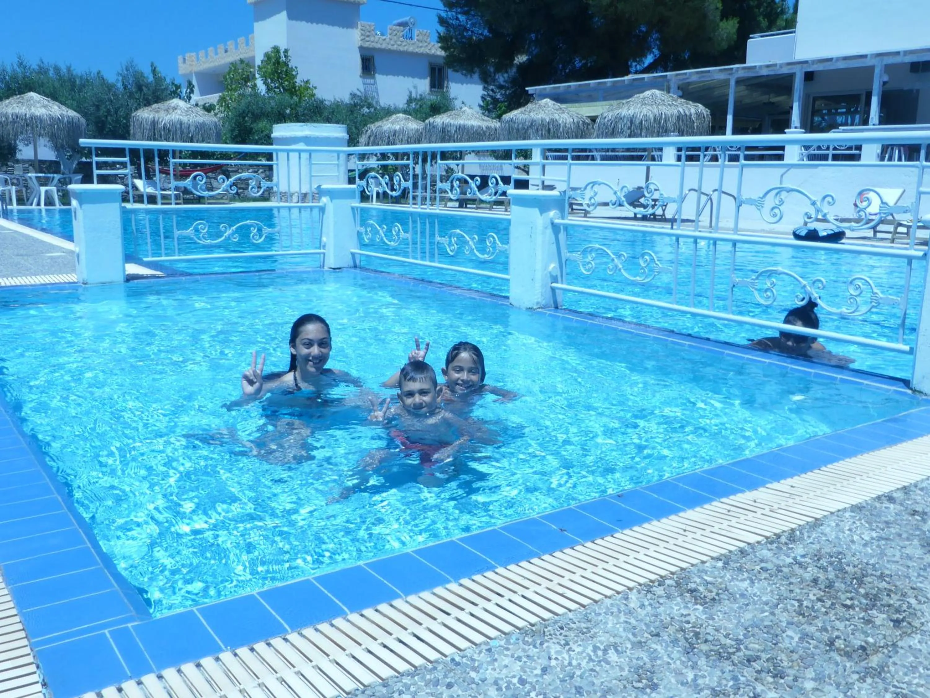 Swimming pool in Blue Nest Hotel