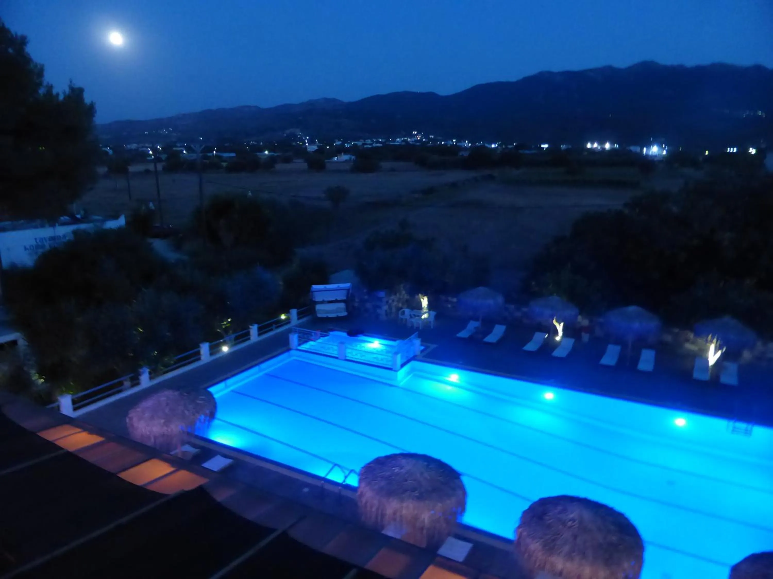 Night in Blue Nest Hotel