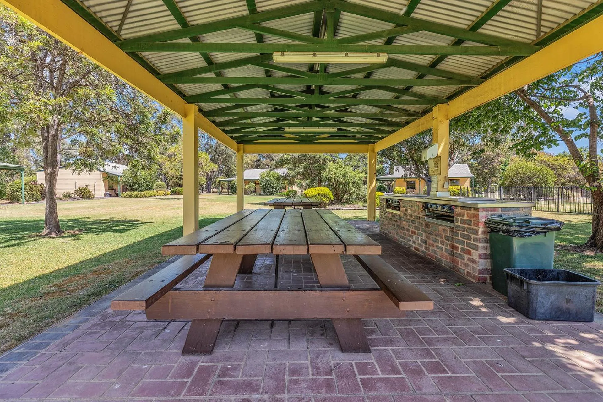 BBQ facilities in Murray River Resort