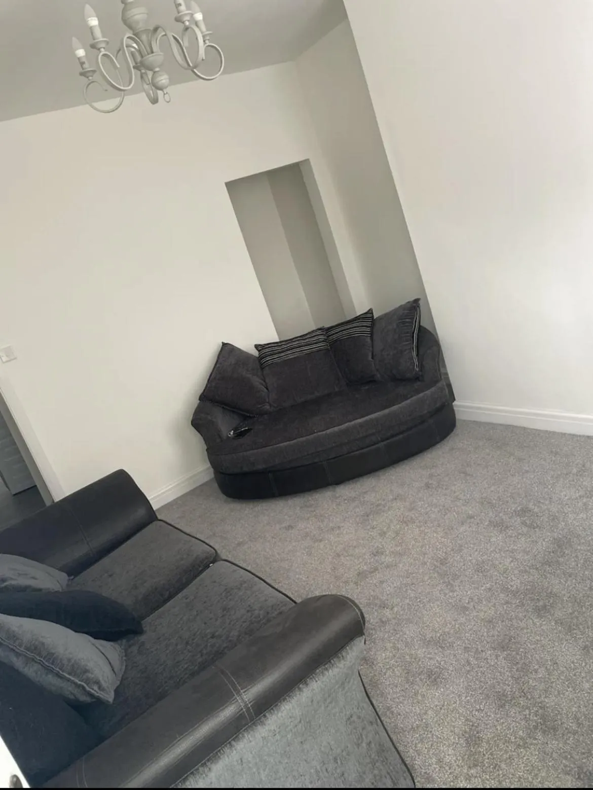 Living room in Denton House